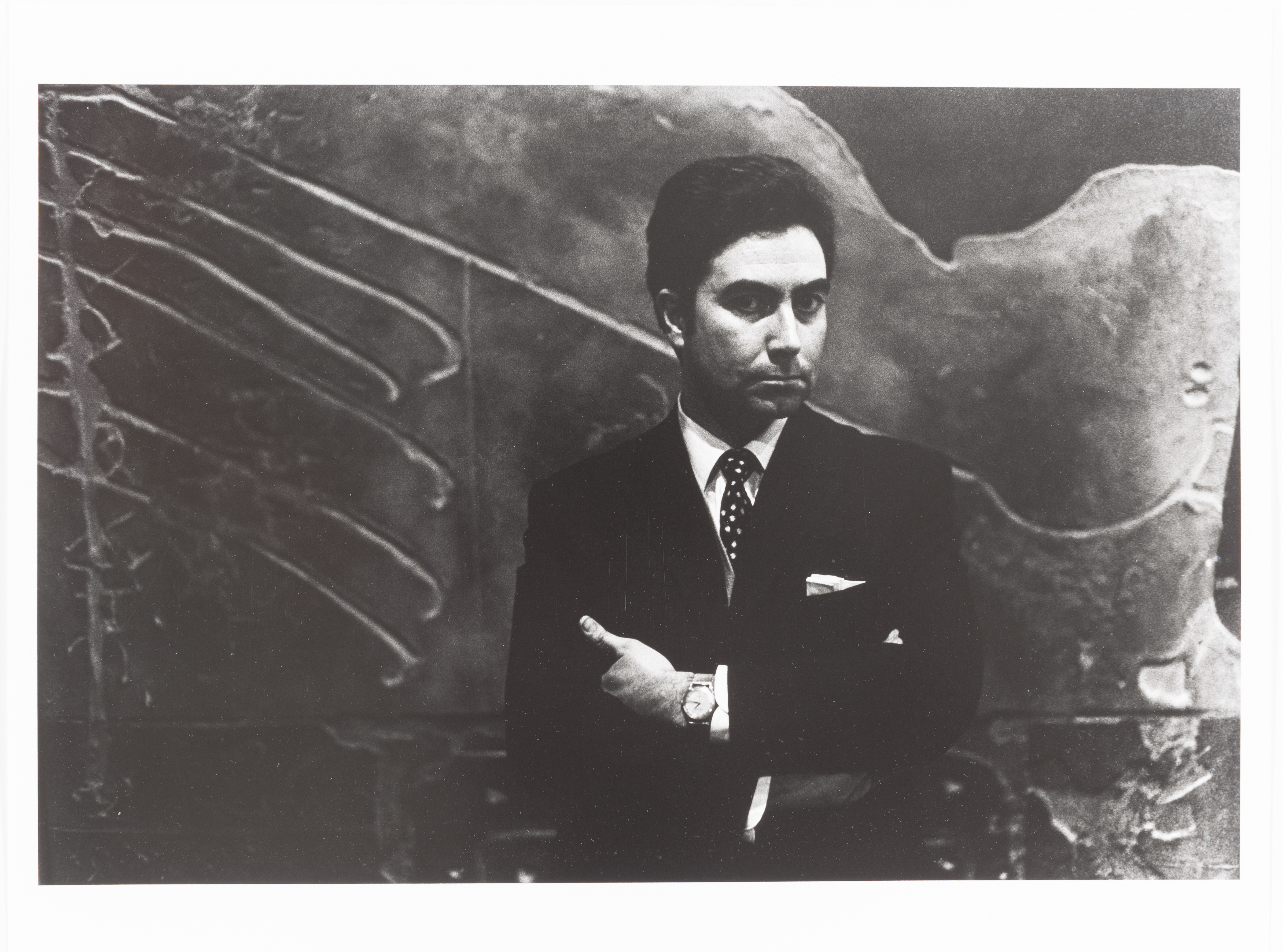 image for: Oriol Maspons - Antoni Tàpies - 1960 (tiratge posterior)