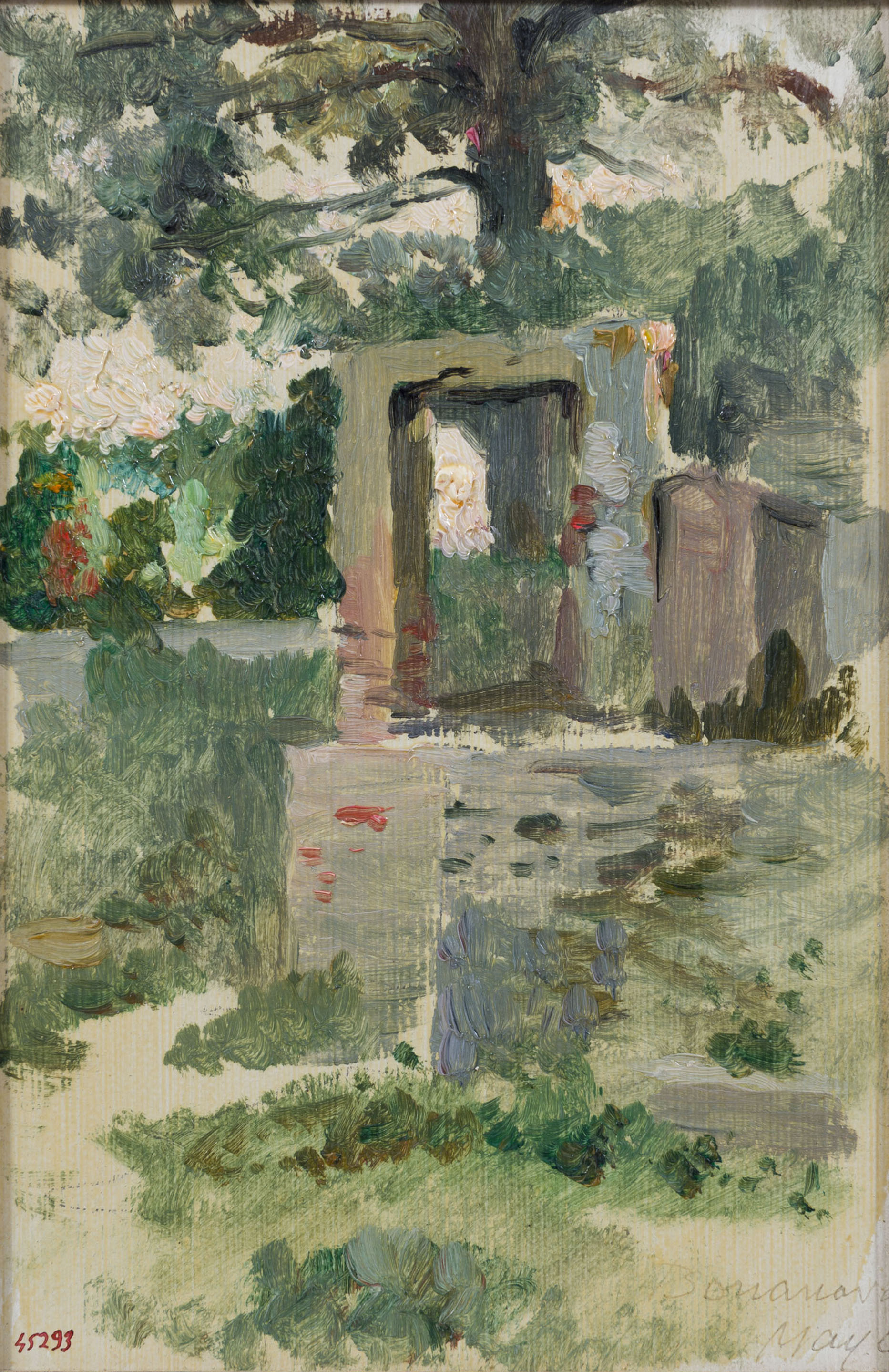 image for: Arcadi Mas i Fondevila - Jardí amb un pou (Bonanova) - 1912