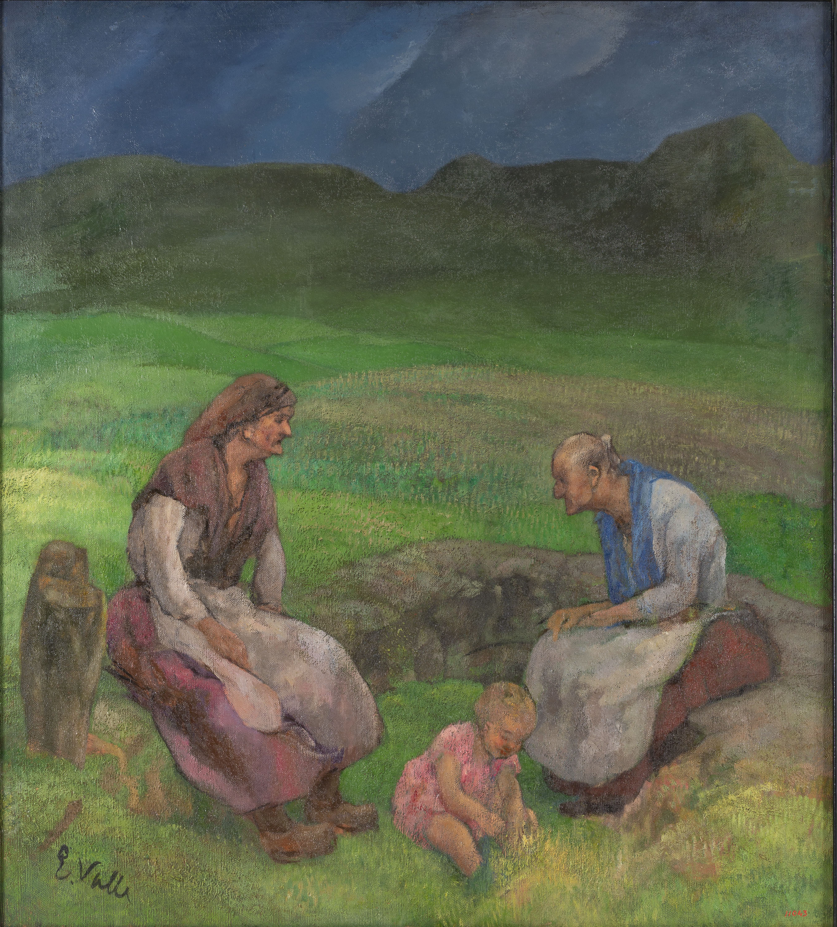 image for: Evaristo Valle Fernández Quiro - Les àvies - Cap a 1929