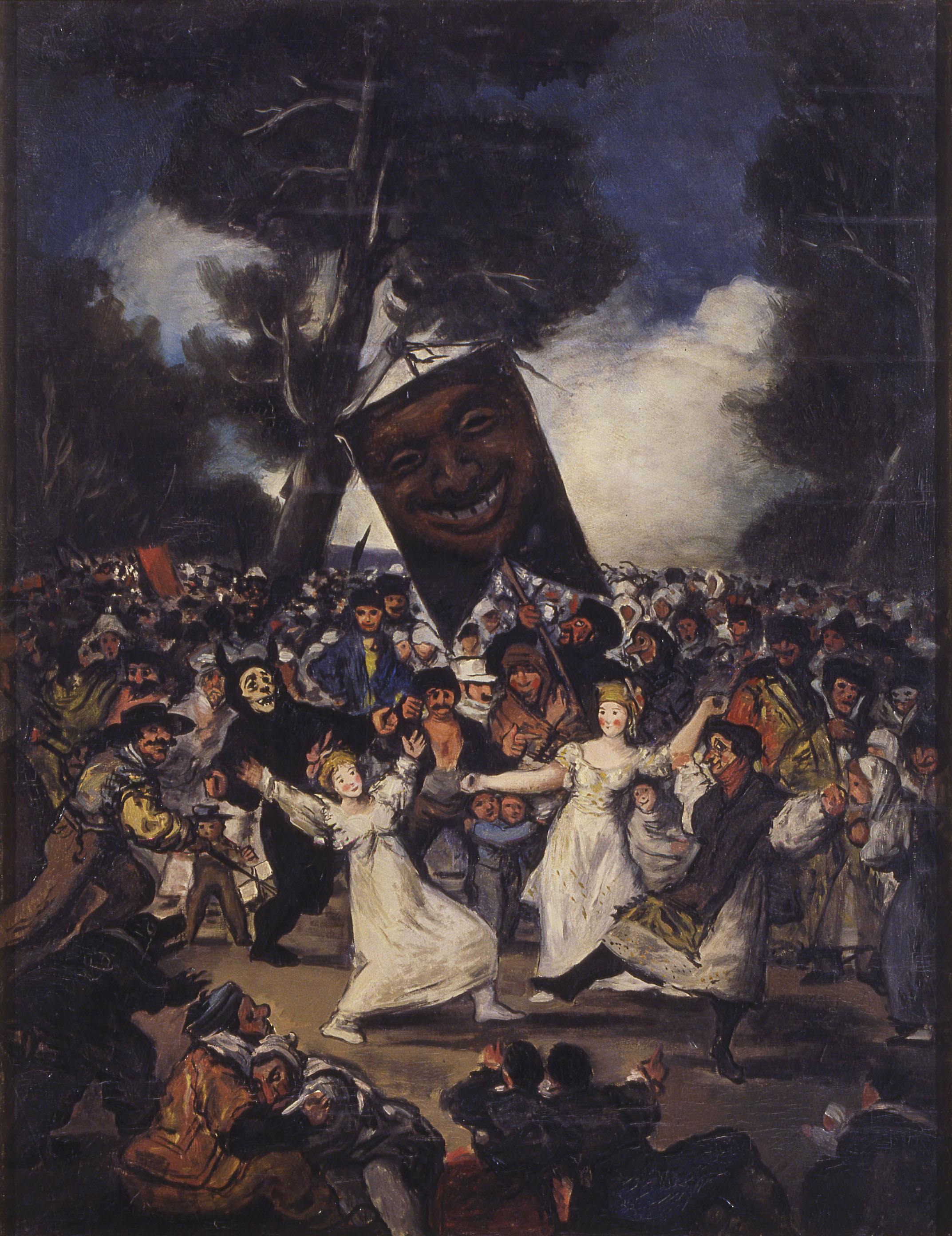 image for: Ismael González de la Serna - Còpia del «Entierro de la sardina» de Francisco de Goya - Cap a 1932