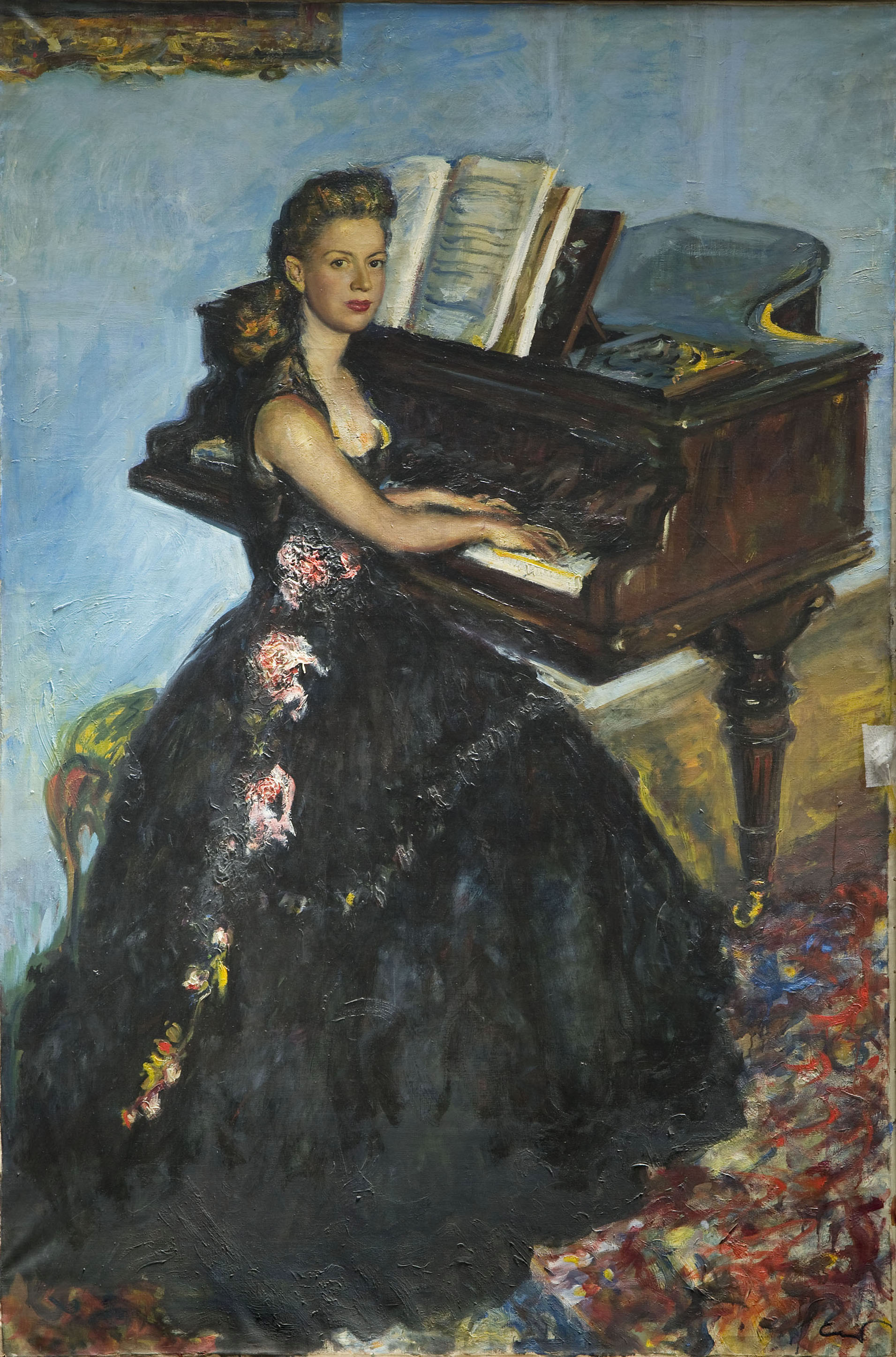 image for: Ferran Callicó - Dona tocant el piano - 1968