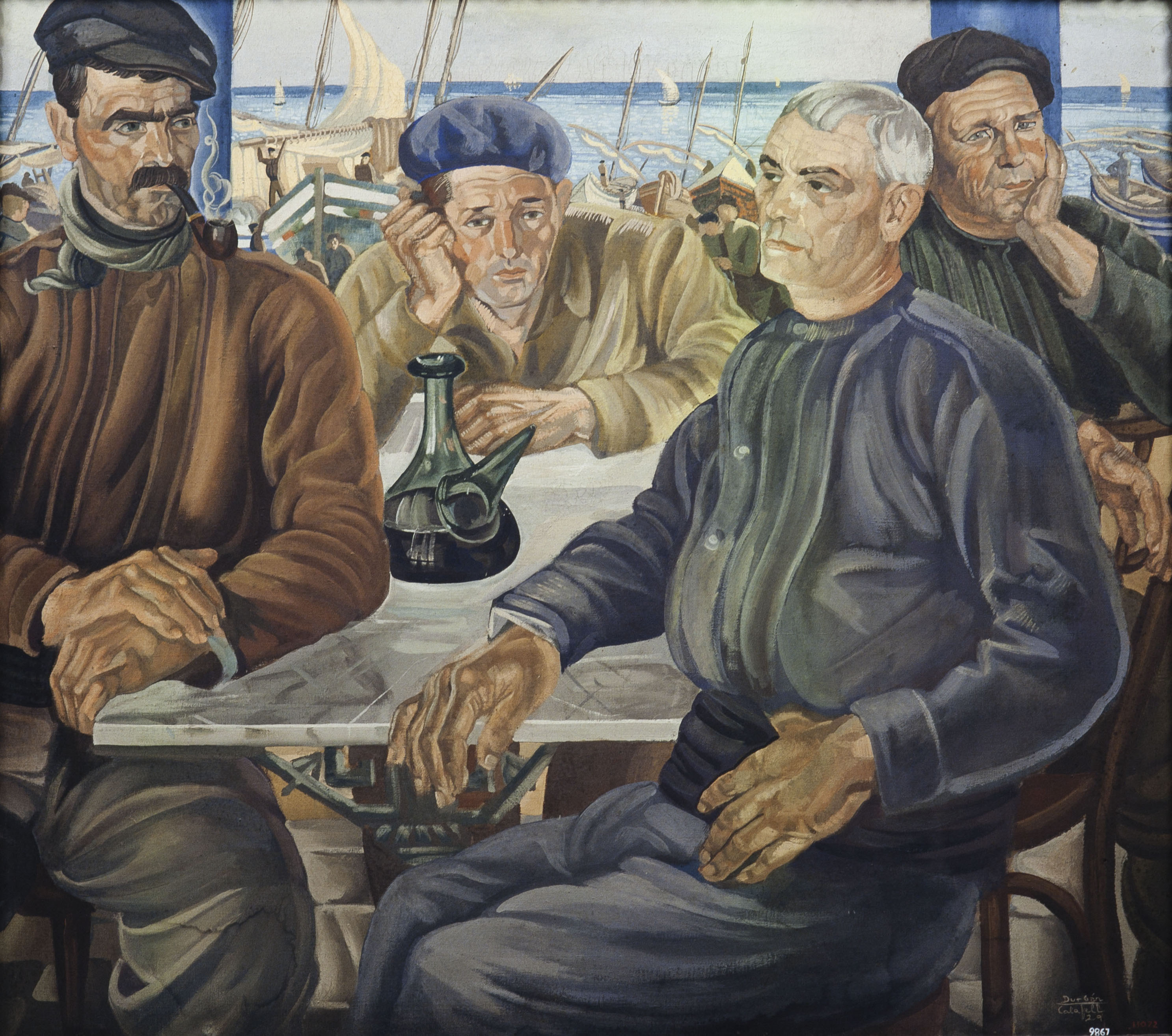 image for: Ramón Martín Durbán Bielsa - Pescadors de Calafell - Calafell, 1929