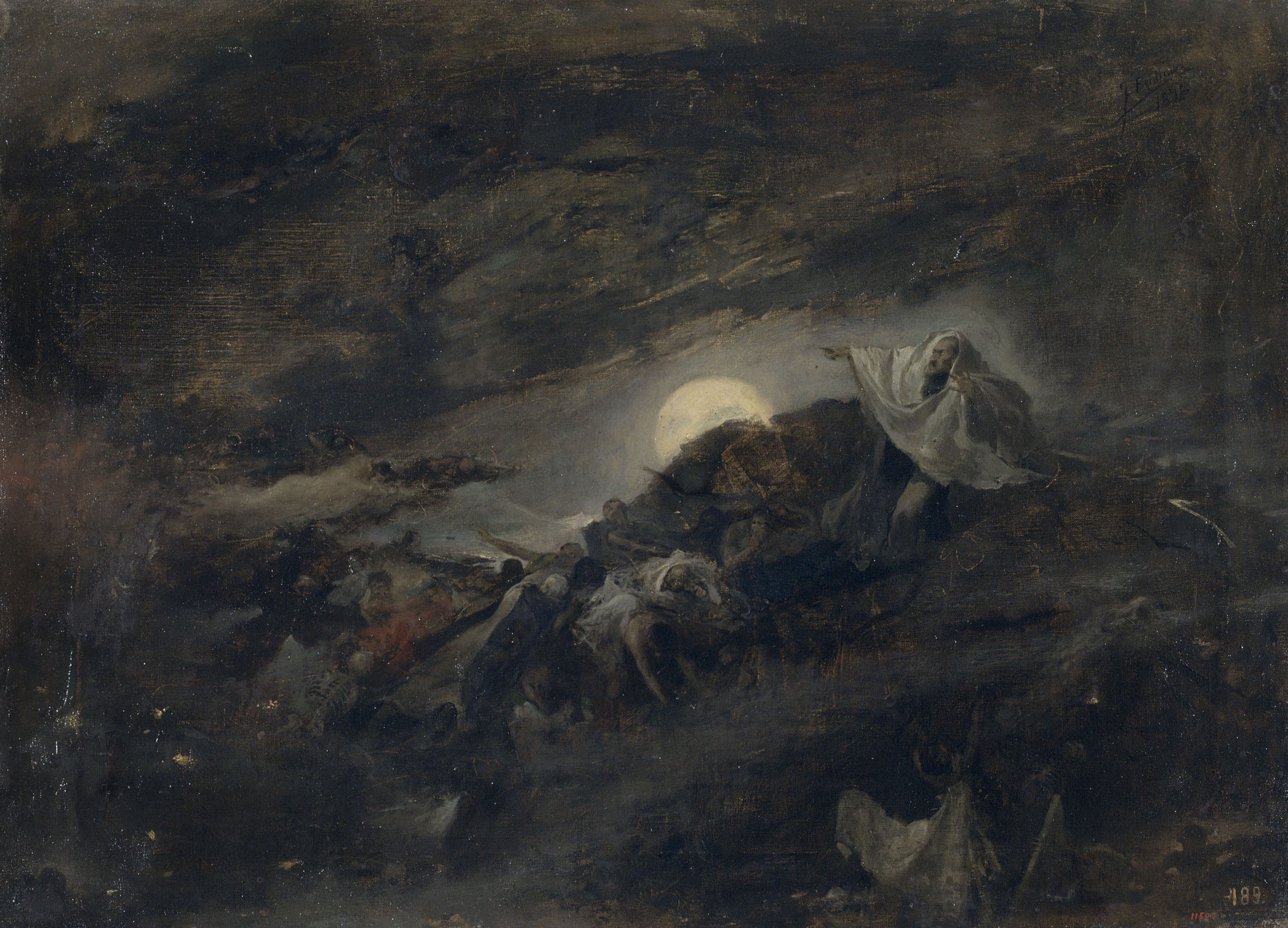 image for: Josep Benlliure Gil - ¡Que viene un alma! (La insurrecció dels morts) - 1876