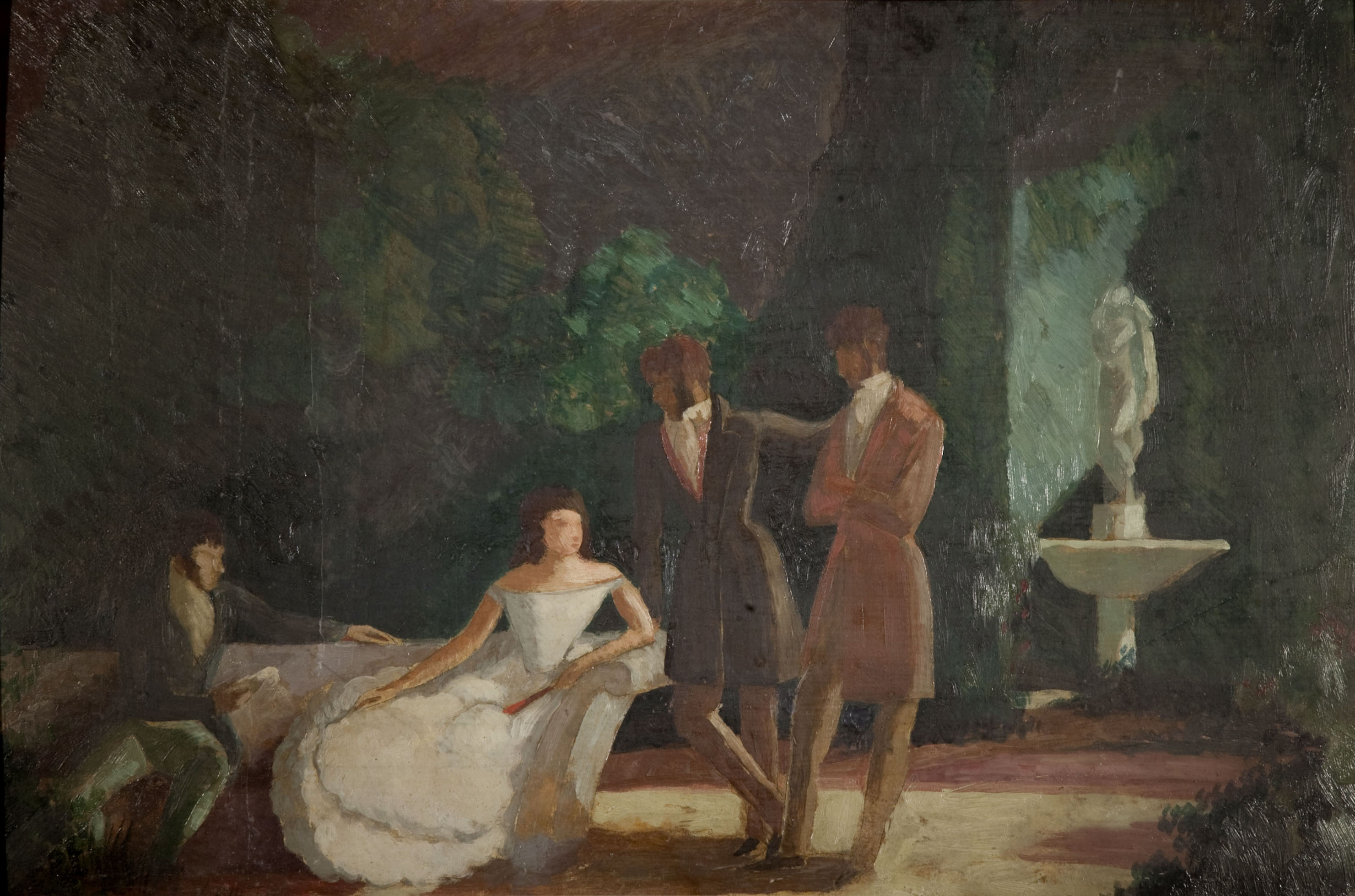 image for: Xavier Nogués - Els romàntics - Cap a 1928-1929