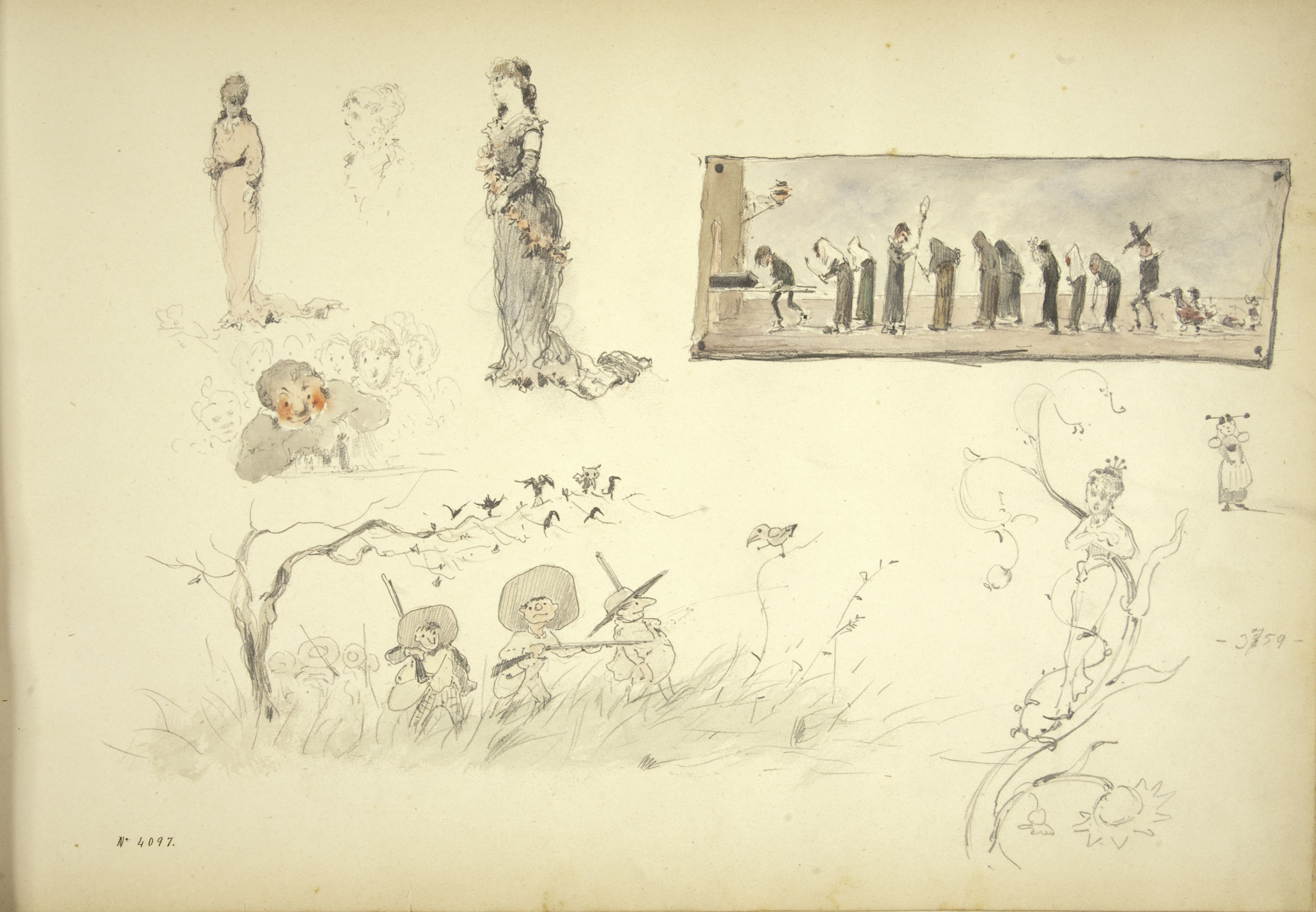 image for: Modest Urgell - Apunts diversos - Cap a 1880