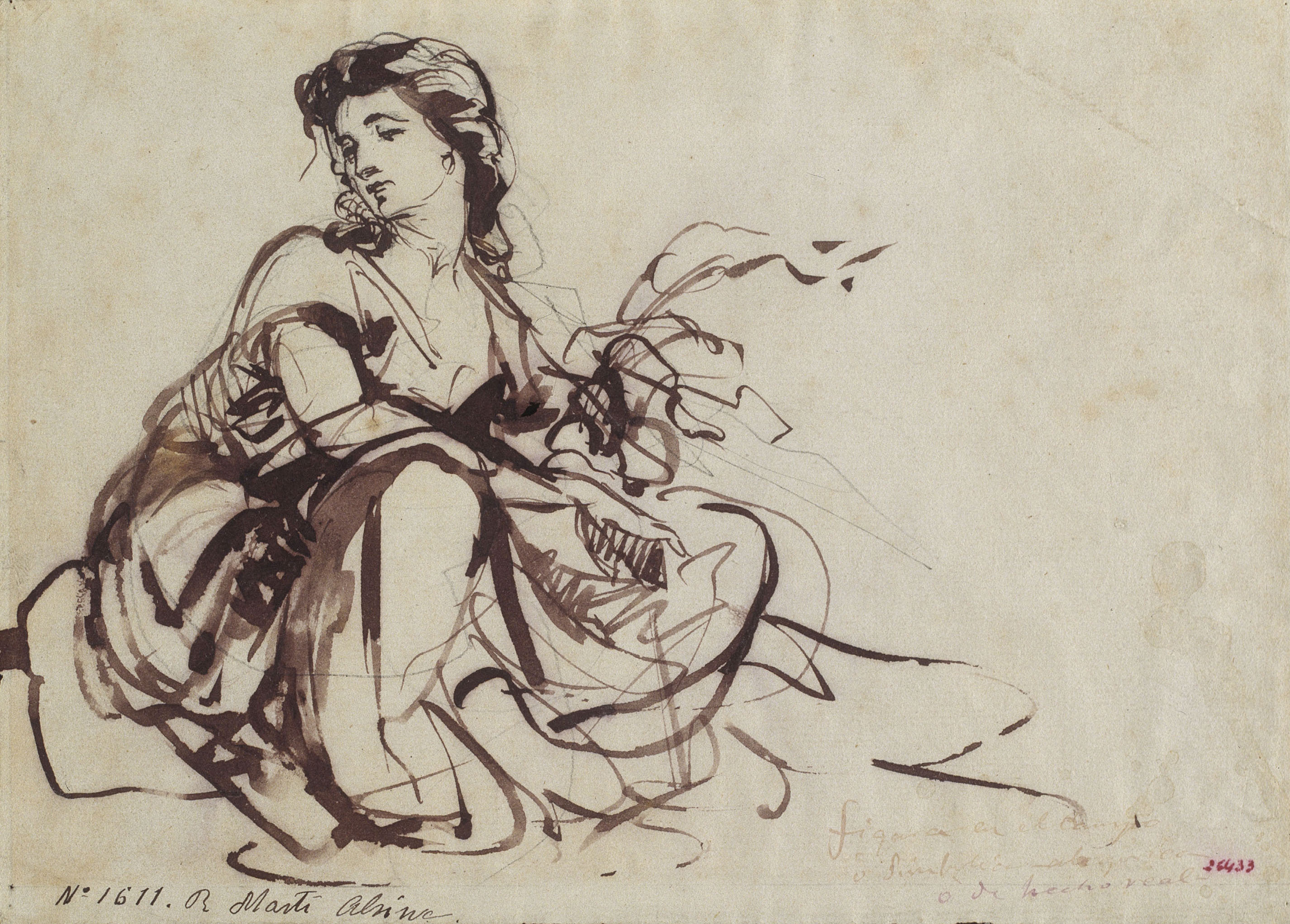 image for: Ramon Martí i Alsina - Figura en el camp - 1880-1885