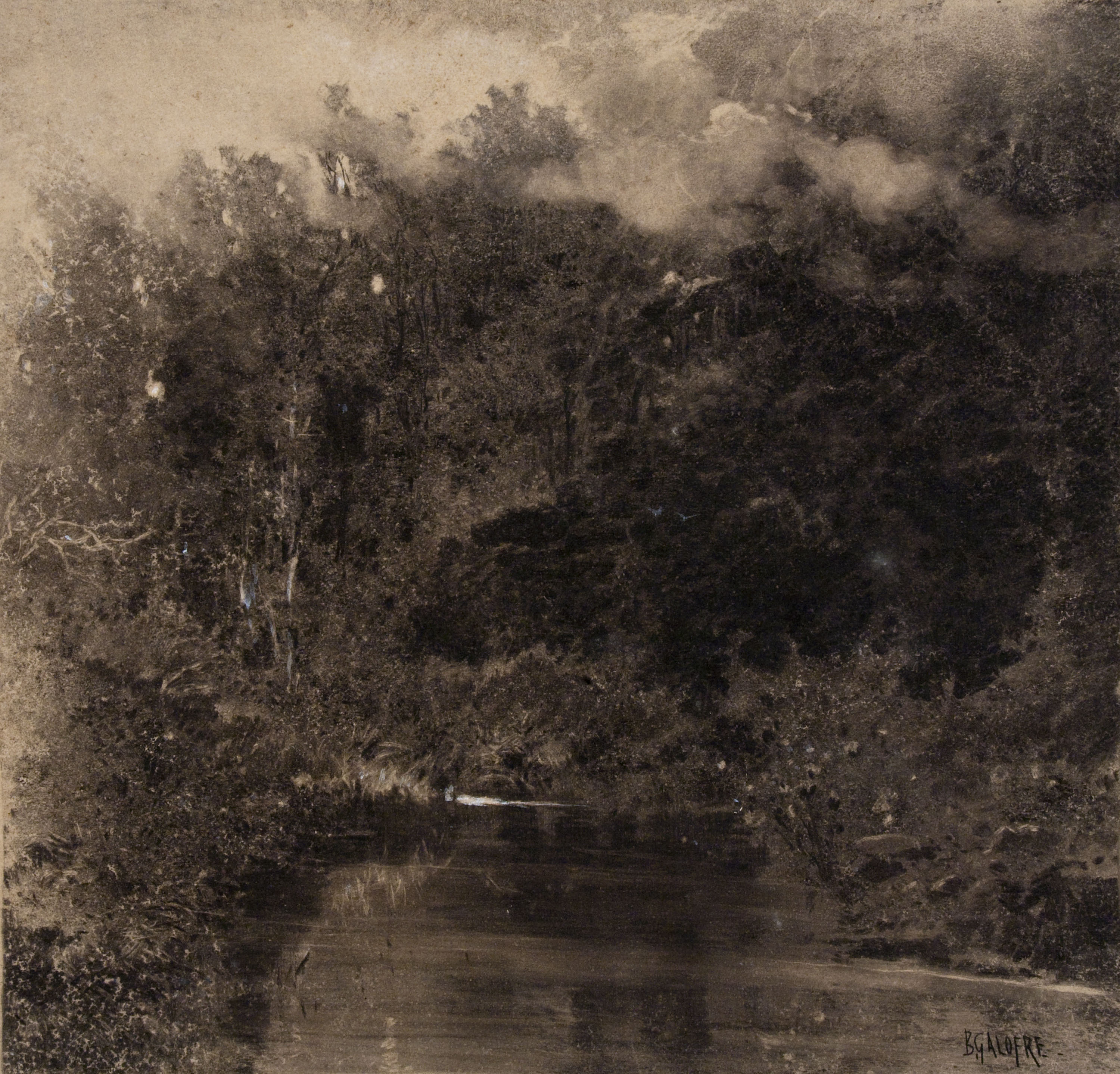 image for: Baldomer Galofre - Paisatge - Cap a 1888