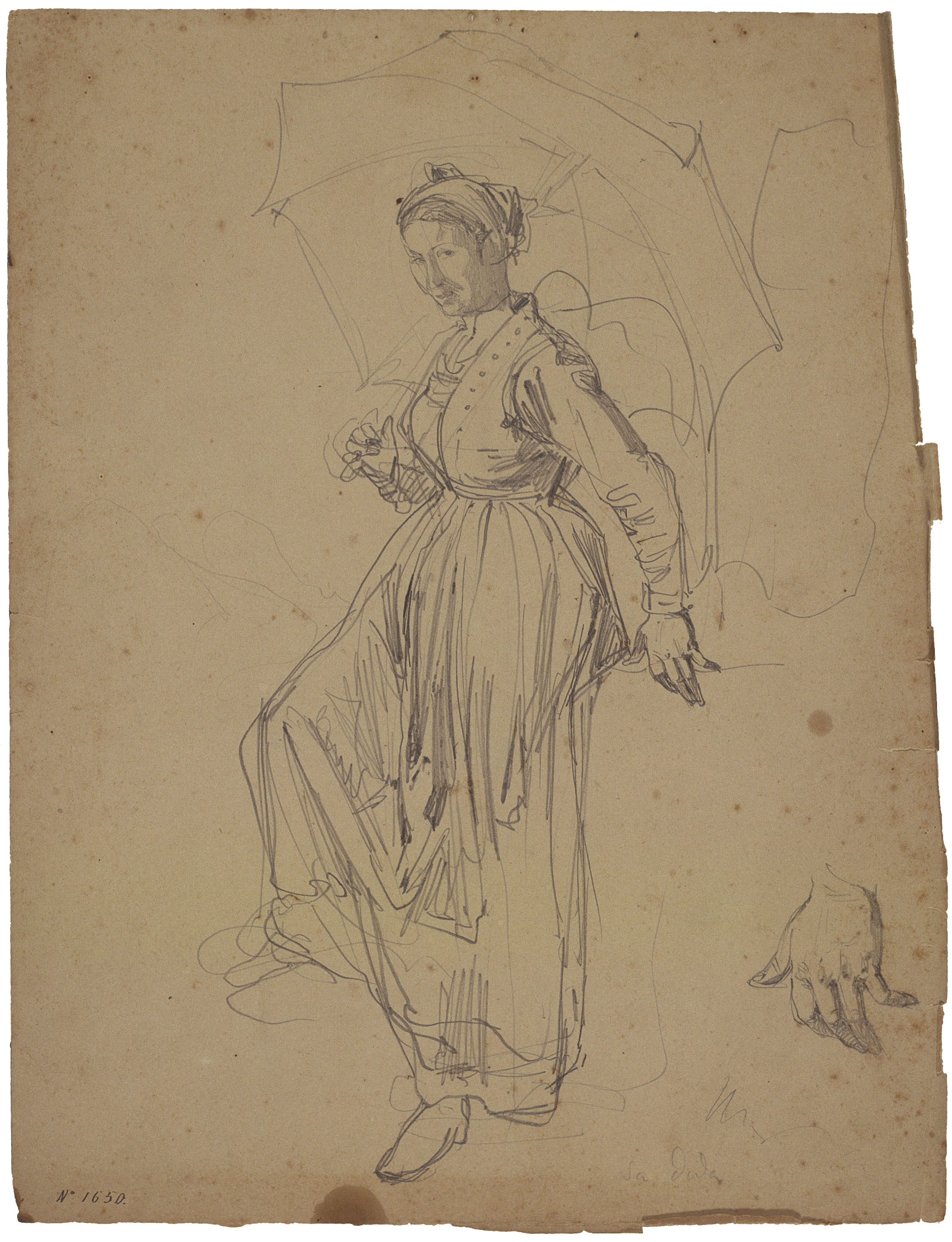 image for: Ramon Martí i Alsina - La dida - Cap a 1865-1870