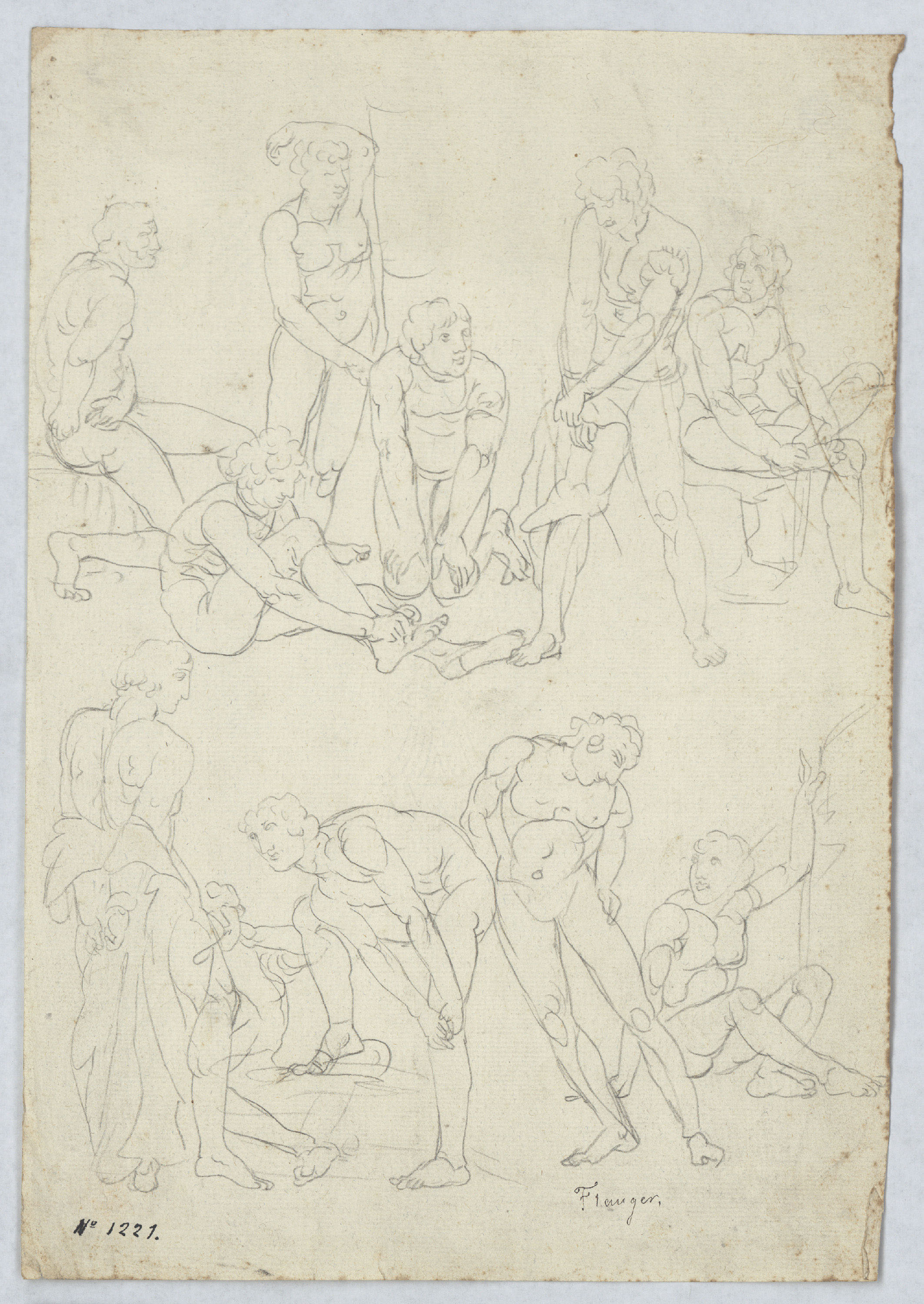 image for: Josep Bernat Flaugier - Estudis de nu - Cap a 1800-1812