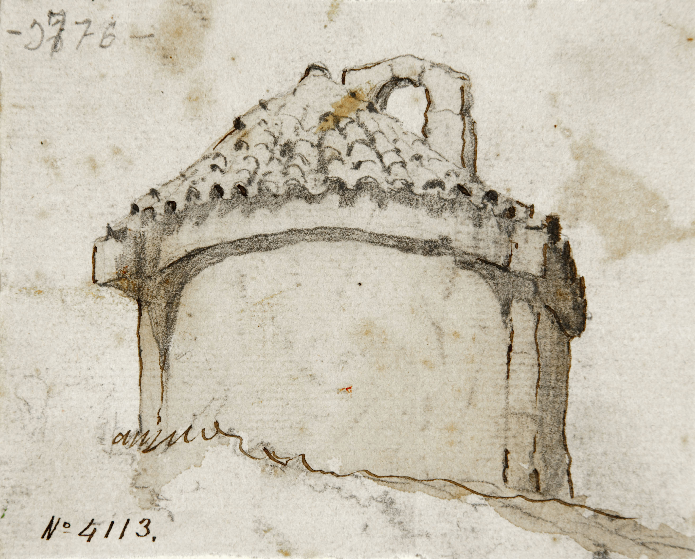 image for: Modest Urgell - Absis d'església - Cap a 1884