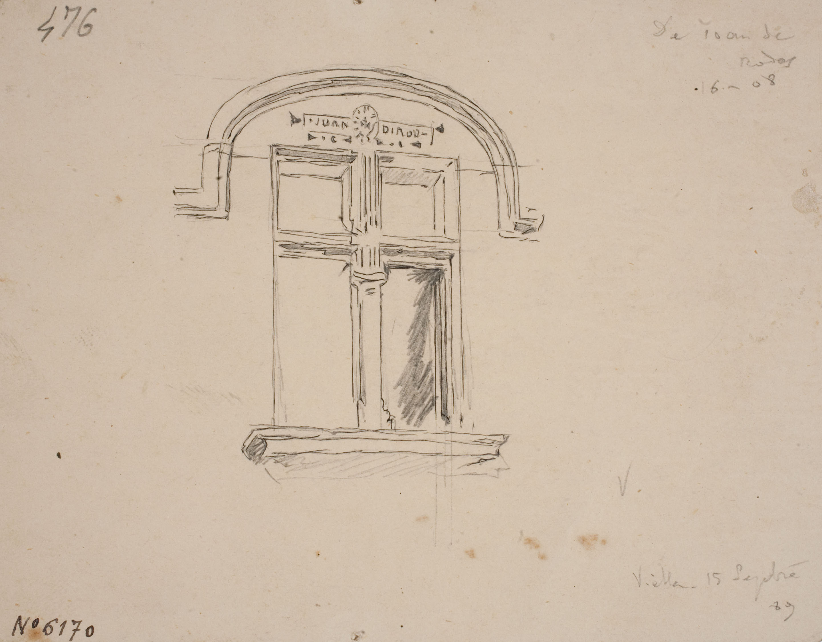 image for: Josep Lluís Pellicer - Finestral gòtic, Viella - 1889