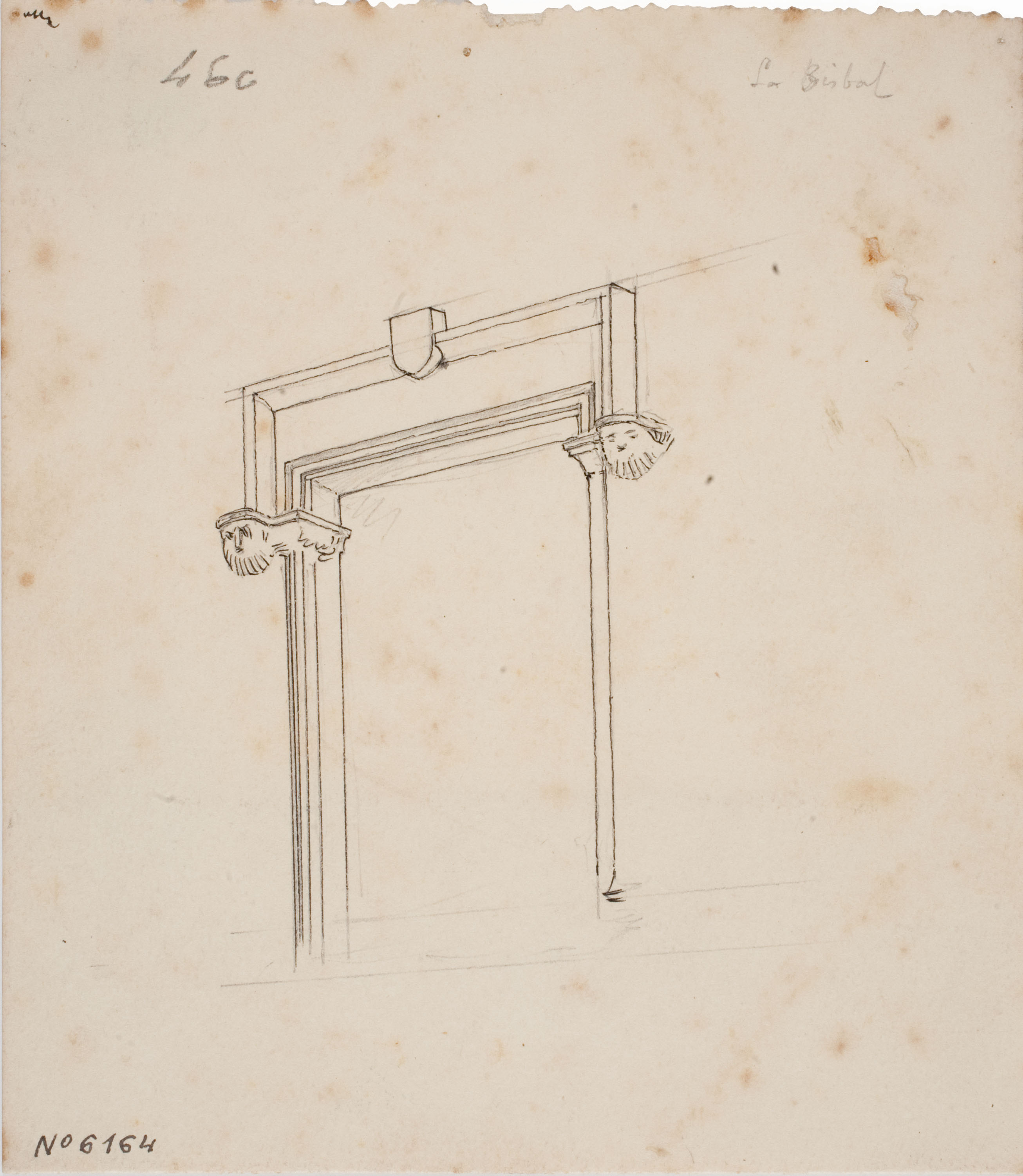 image for: Josep Lluís Pellicer - Finestral renaixentista, La Bisbal - Cap a 1889