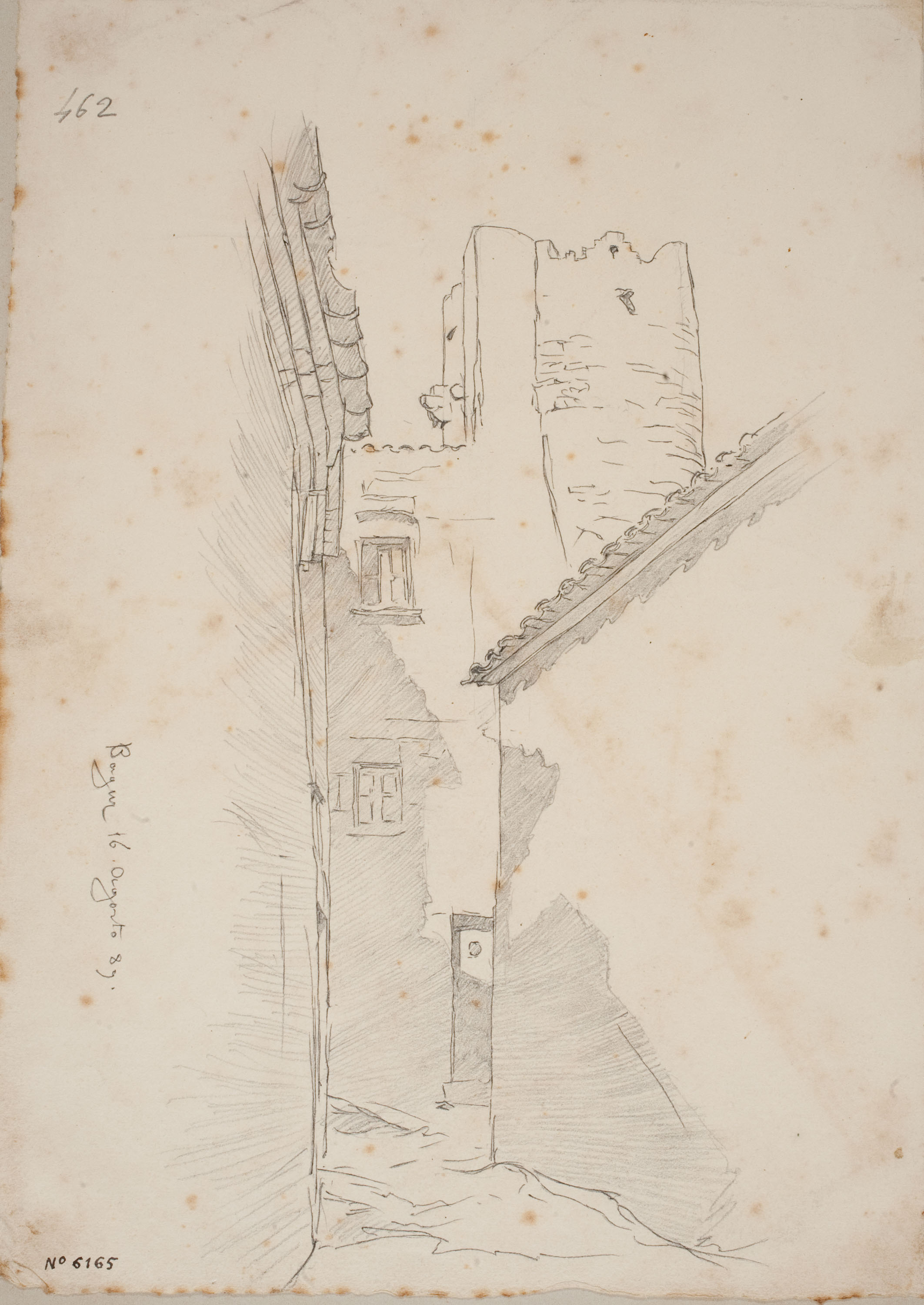 image for: Josep Lluís Pellicer - Carrer de Begur - 1889