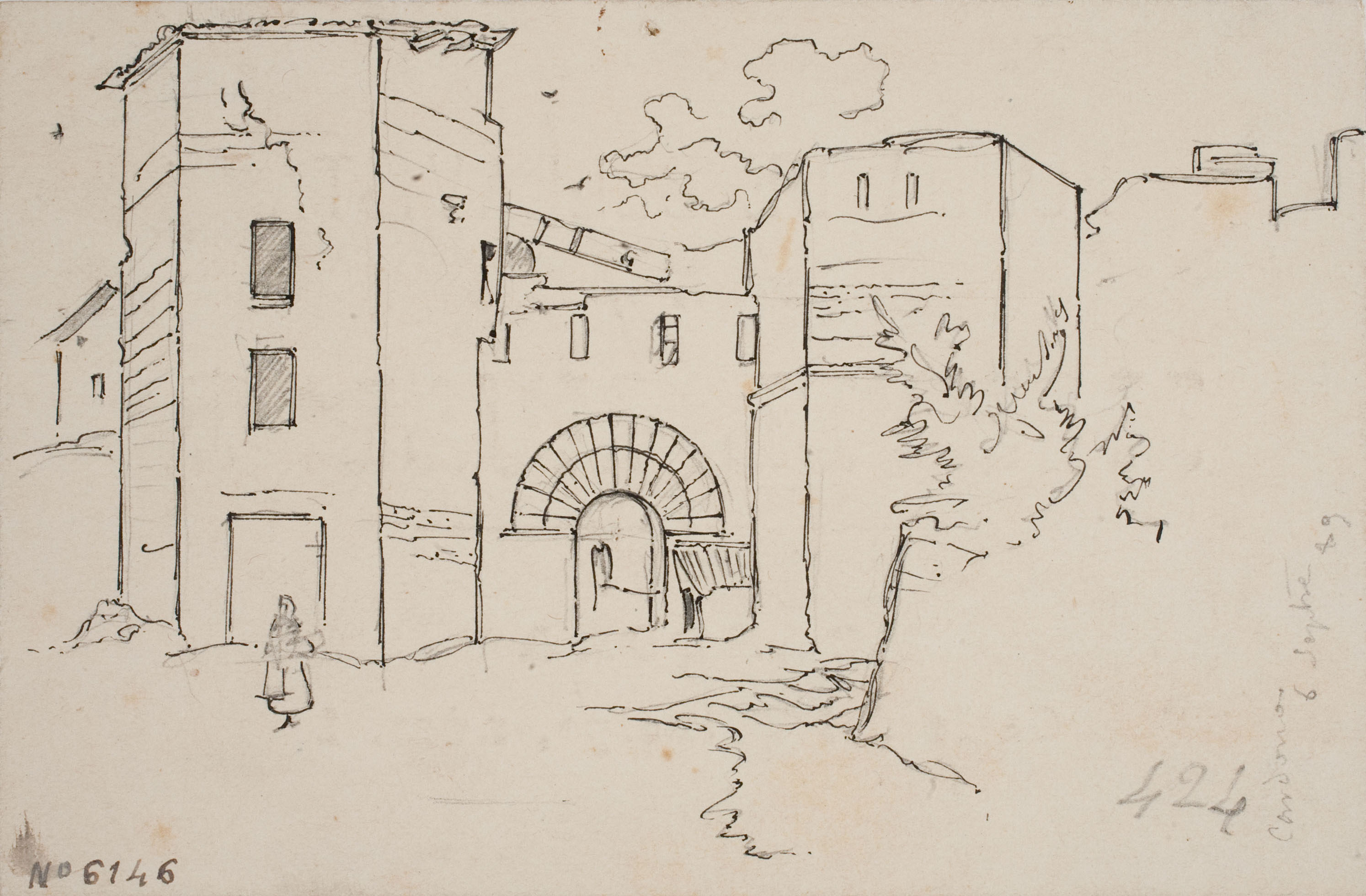 image for: Josep Lluís Pellicer - Castell de Cardona - 1889