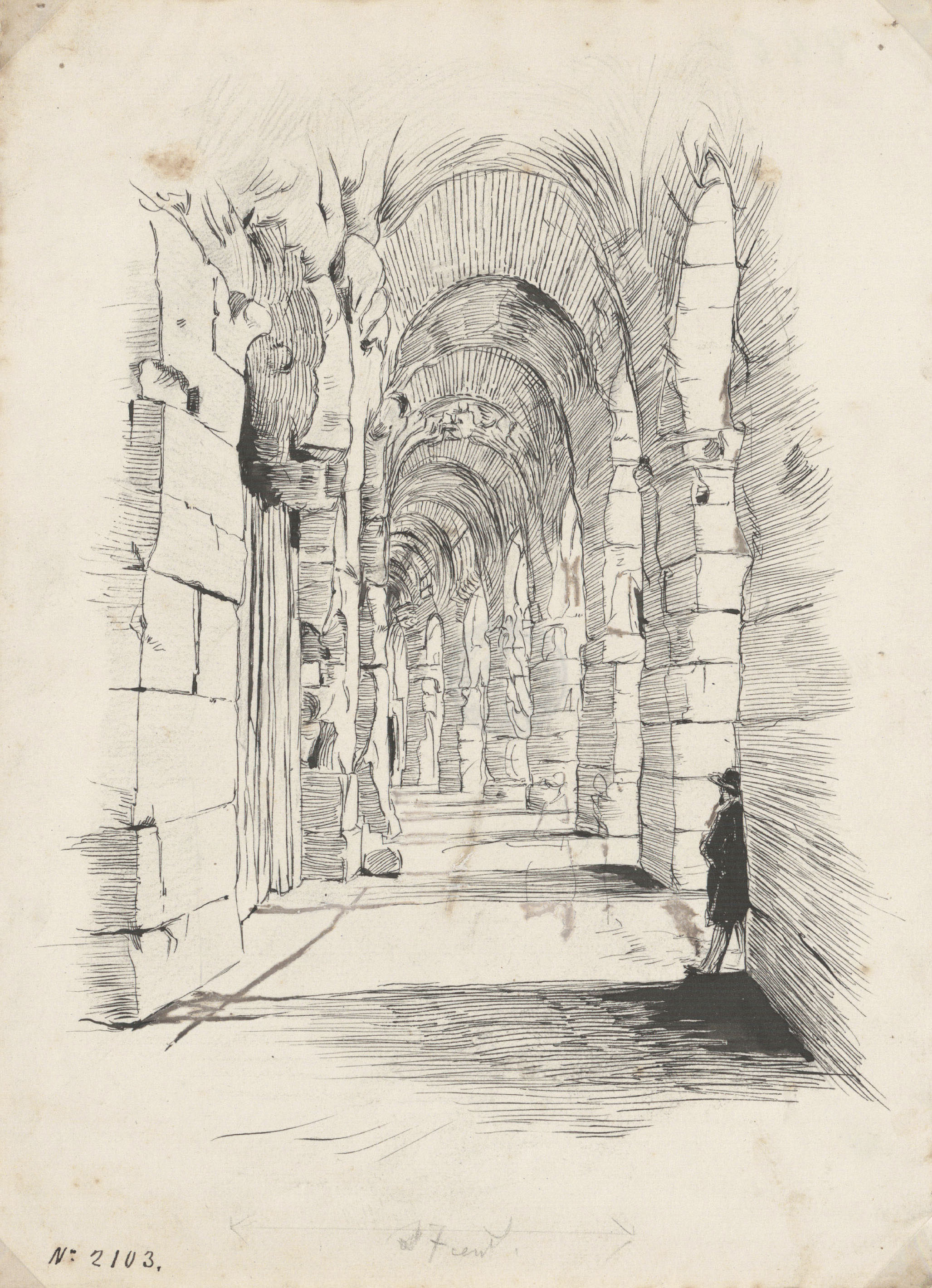 image for: Josep Lluís Pellicer - Les Arenes, Nimes - Cap a 1889