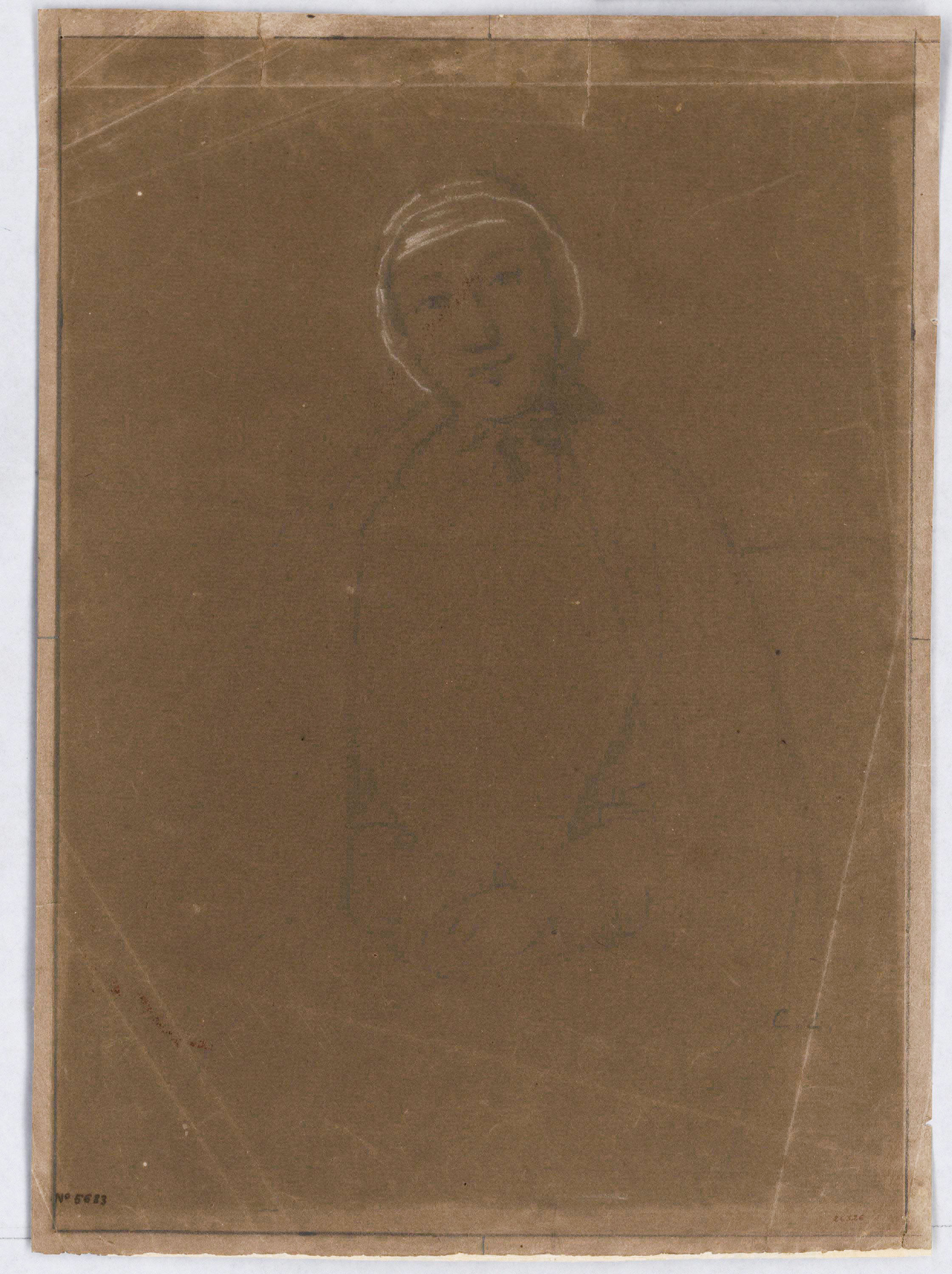 image for: Claudi Lorenzale - Retrat de dona - Cap a 1860-1880