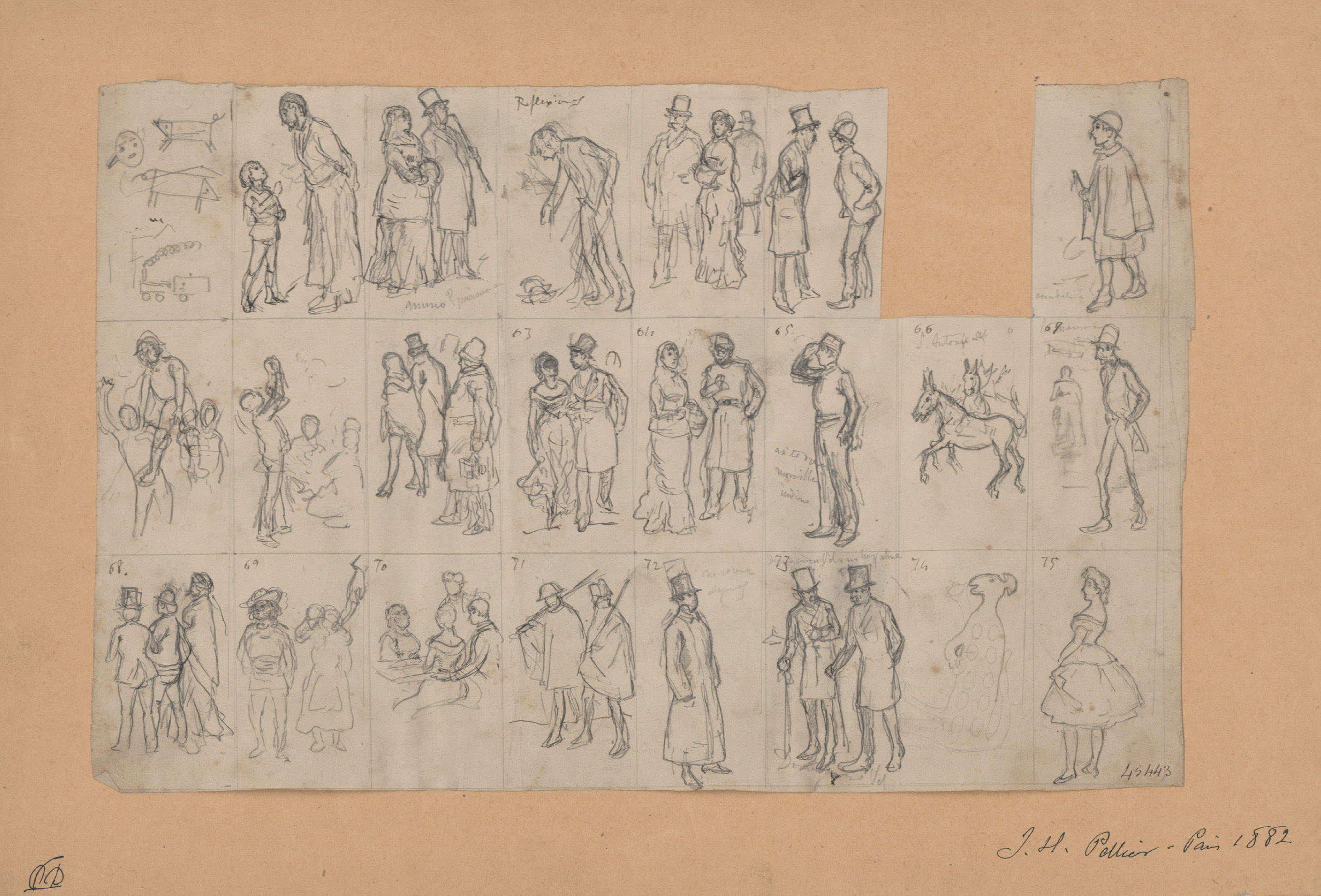 image for: Josep Lluís Pellicer - Reflexiones - 1882