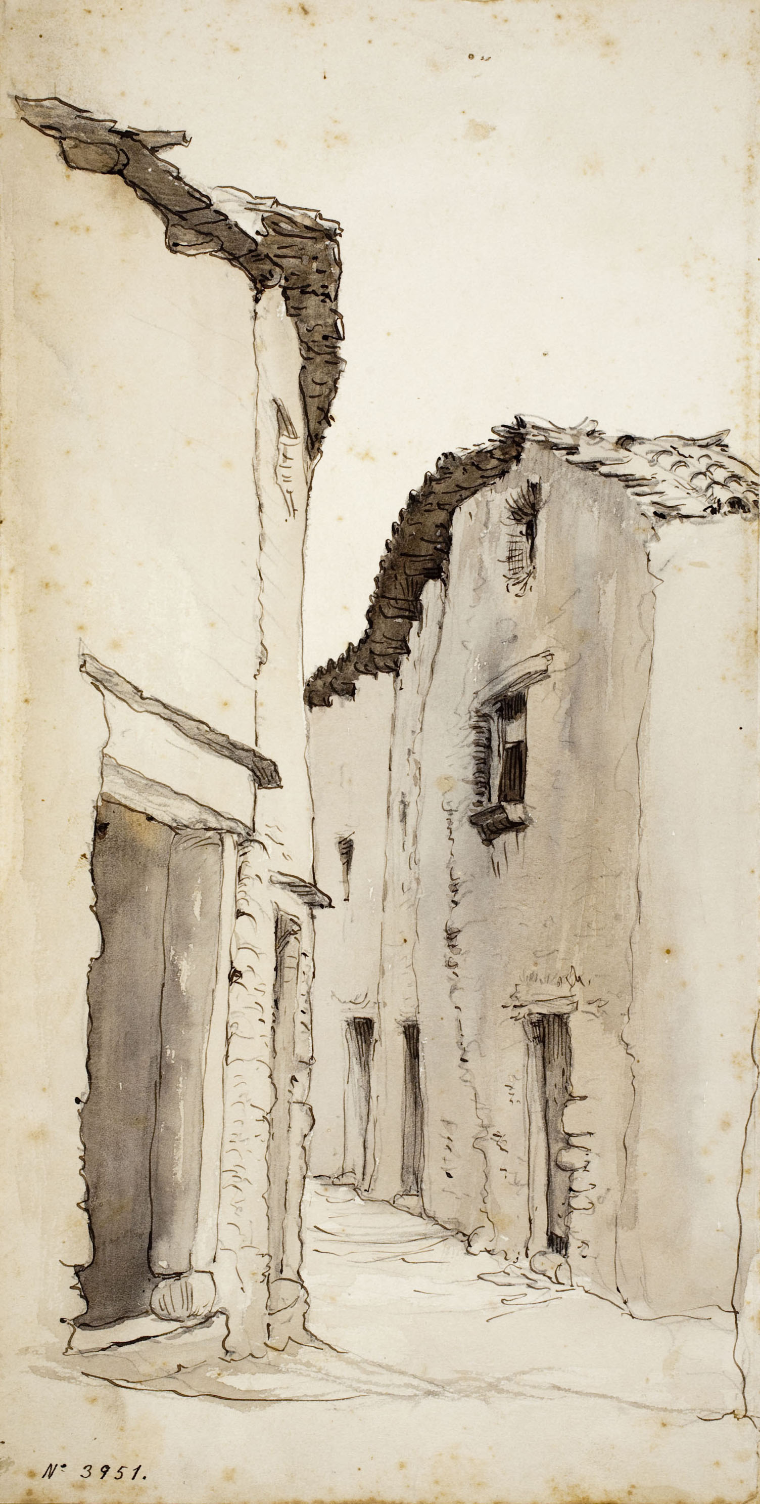 image for: Modest Urgell - Carrer de Sant Martí d'Empúries - Cap a 1861-1888