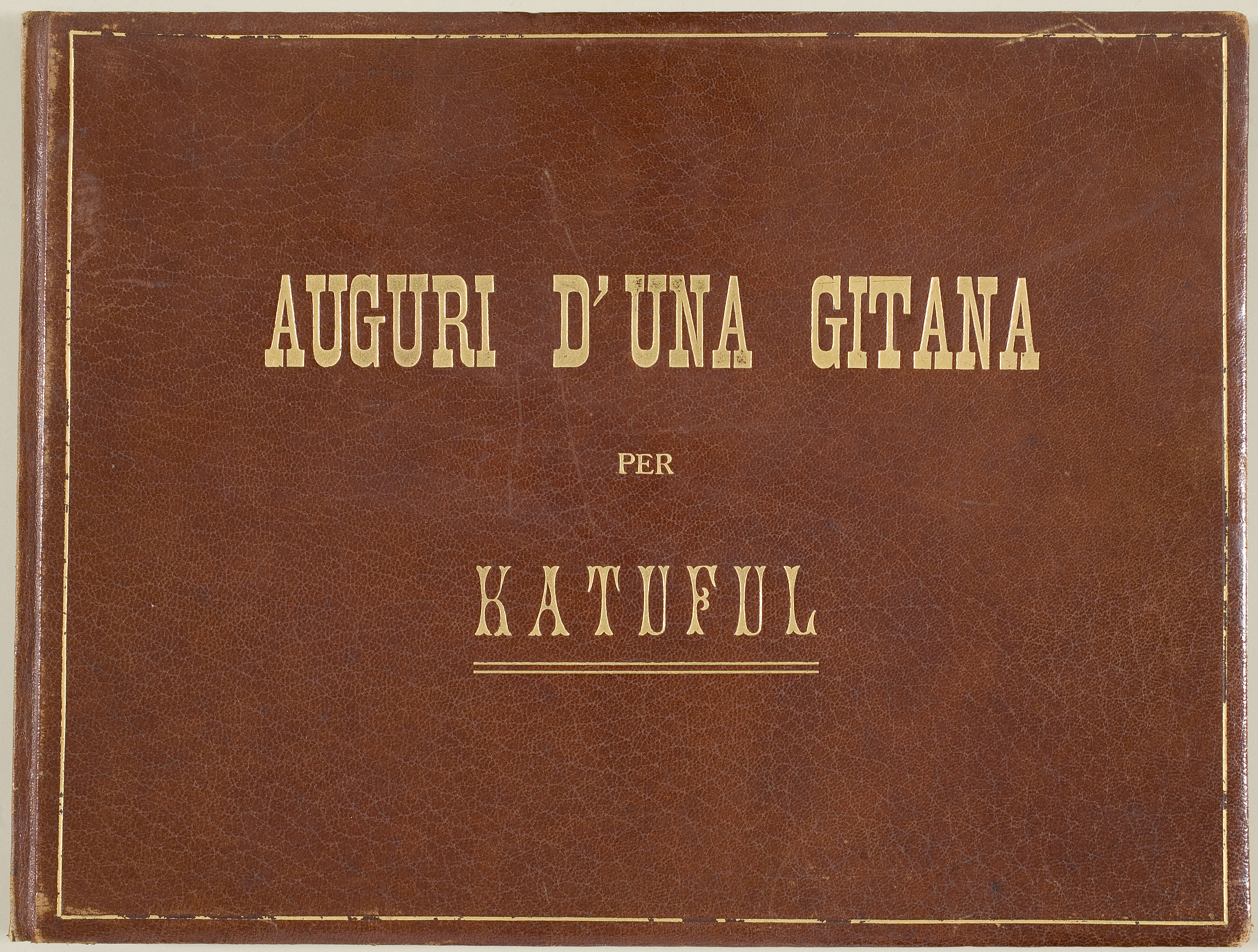 image for: Modest Urgell - Àlbum de dibuixos «Auguri d&#039;una gitana per Katúful» - 1918