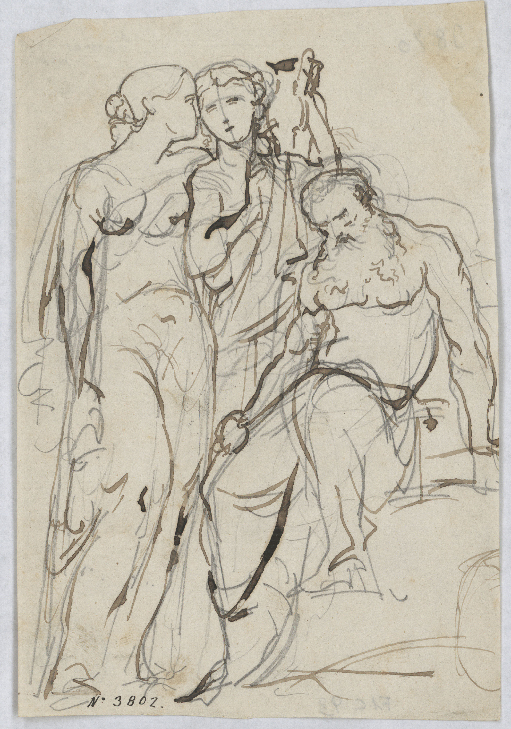 image for: Francesc Torras - Lot i les seves filles - Cap a 1860-1876