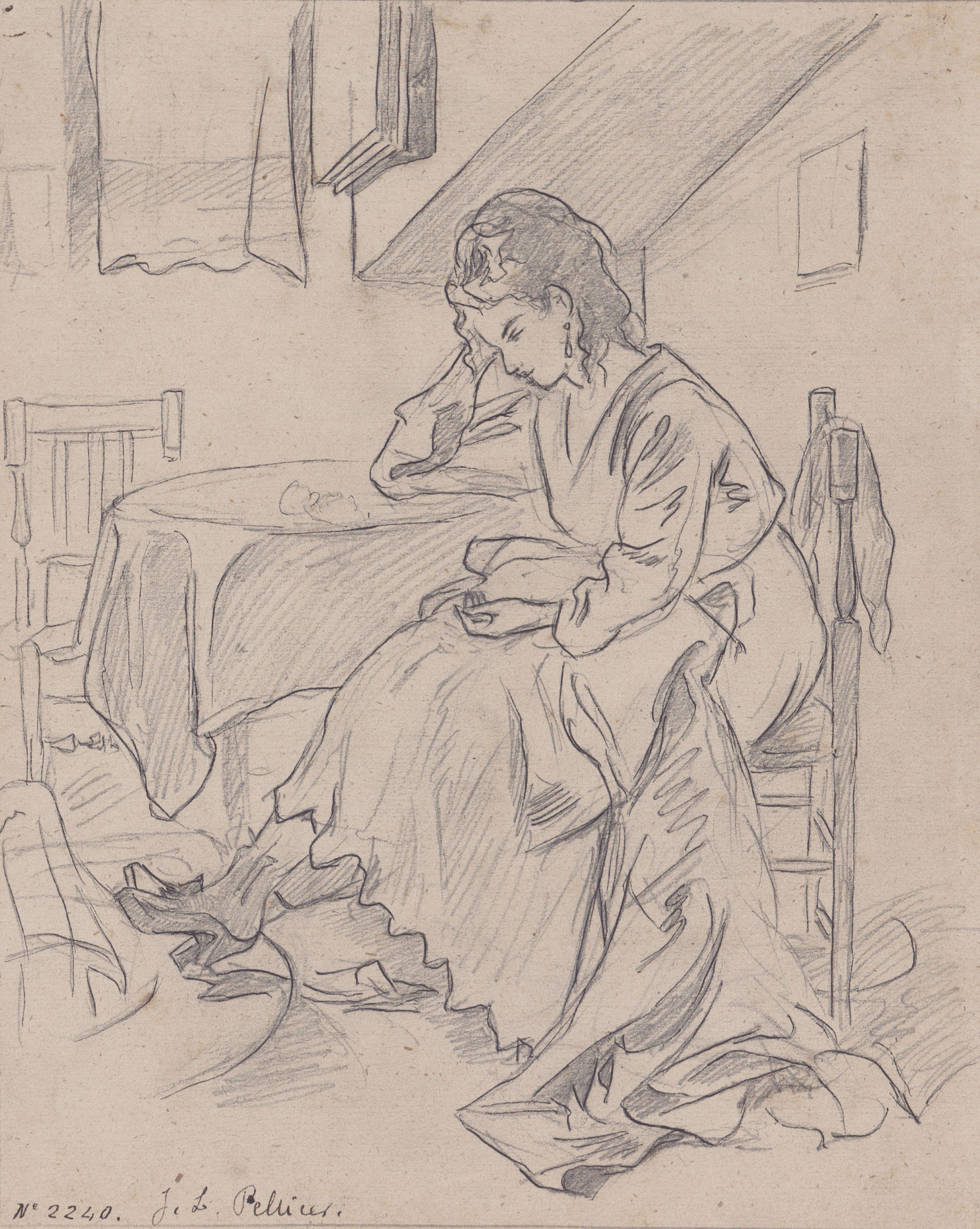 image for: Josep Lluís Pellicer - A les golfes - Cap a 1868