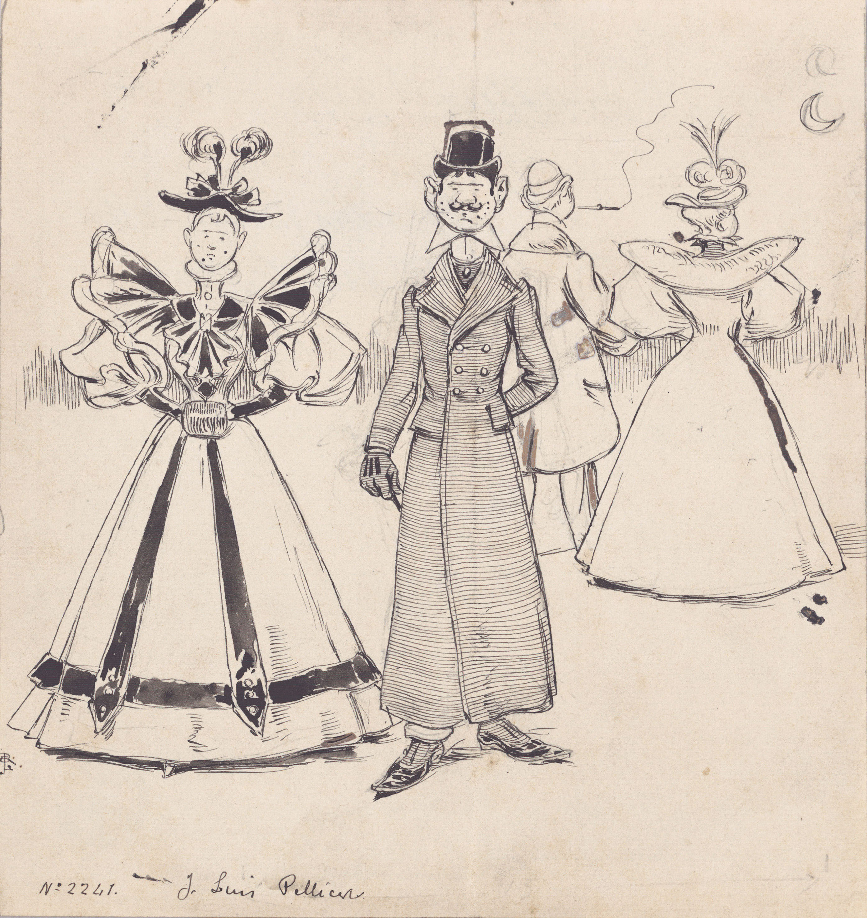 image for: Josep Lluís Pellicer - Moda per al 1894 - Cap a 1894