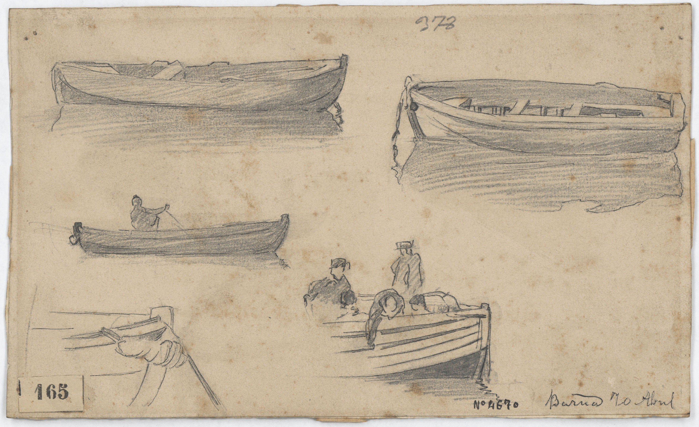 image for: Josep Lluís Pellicer - Barques - 1877