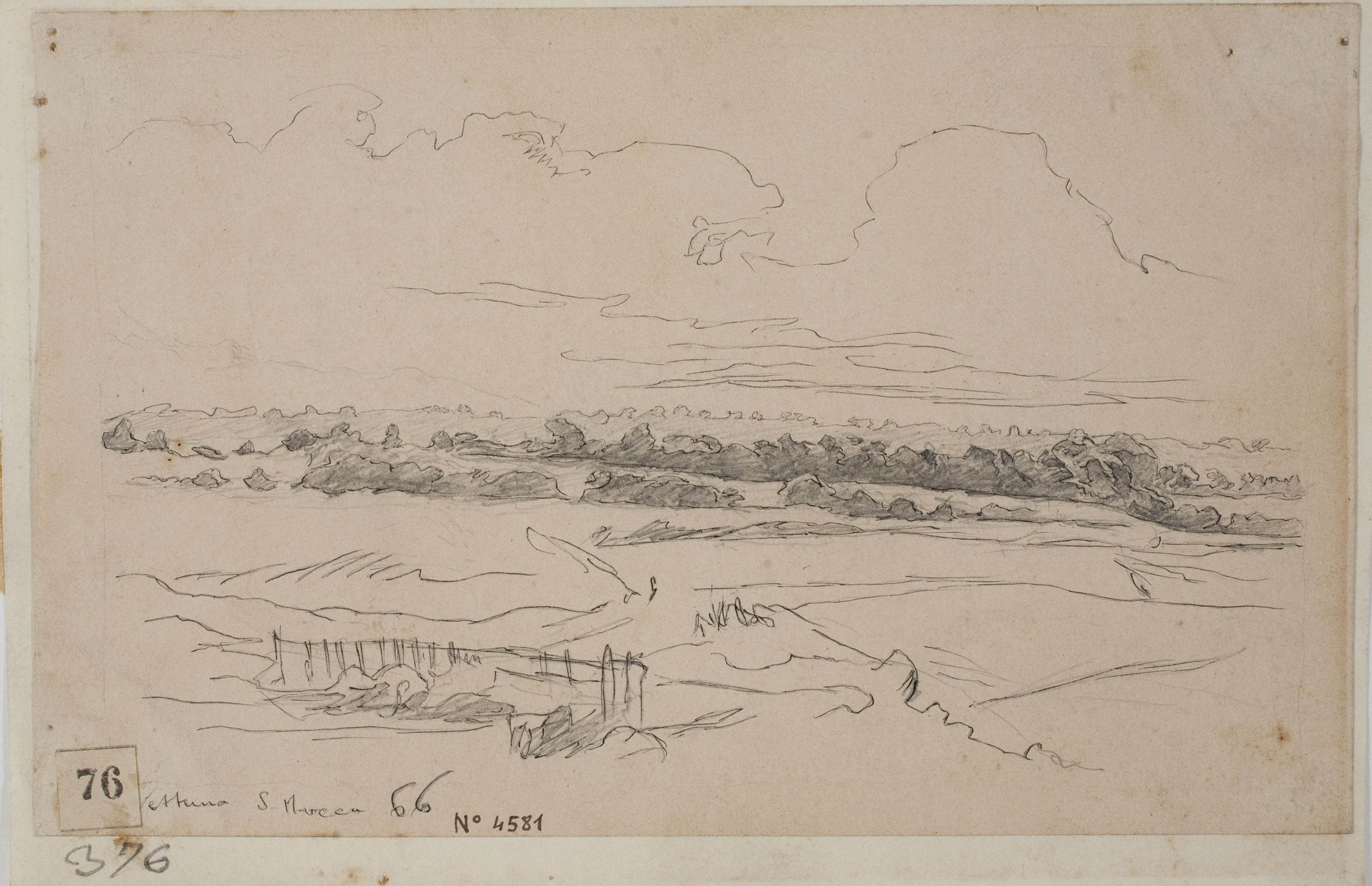 image for: Josep Lluís Pellicer - Vista de Nettuno - 1866