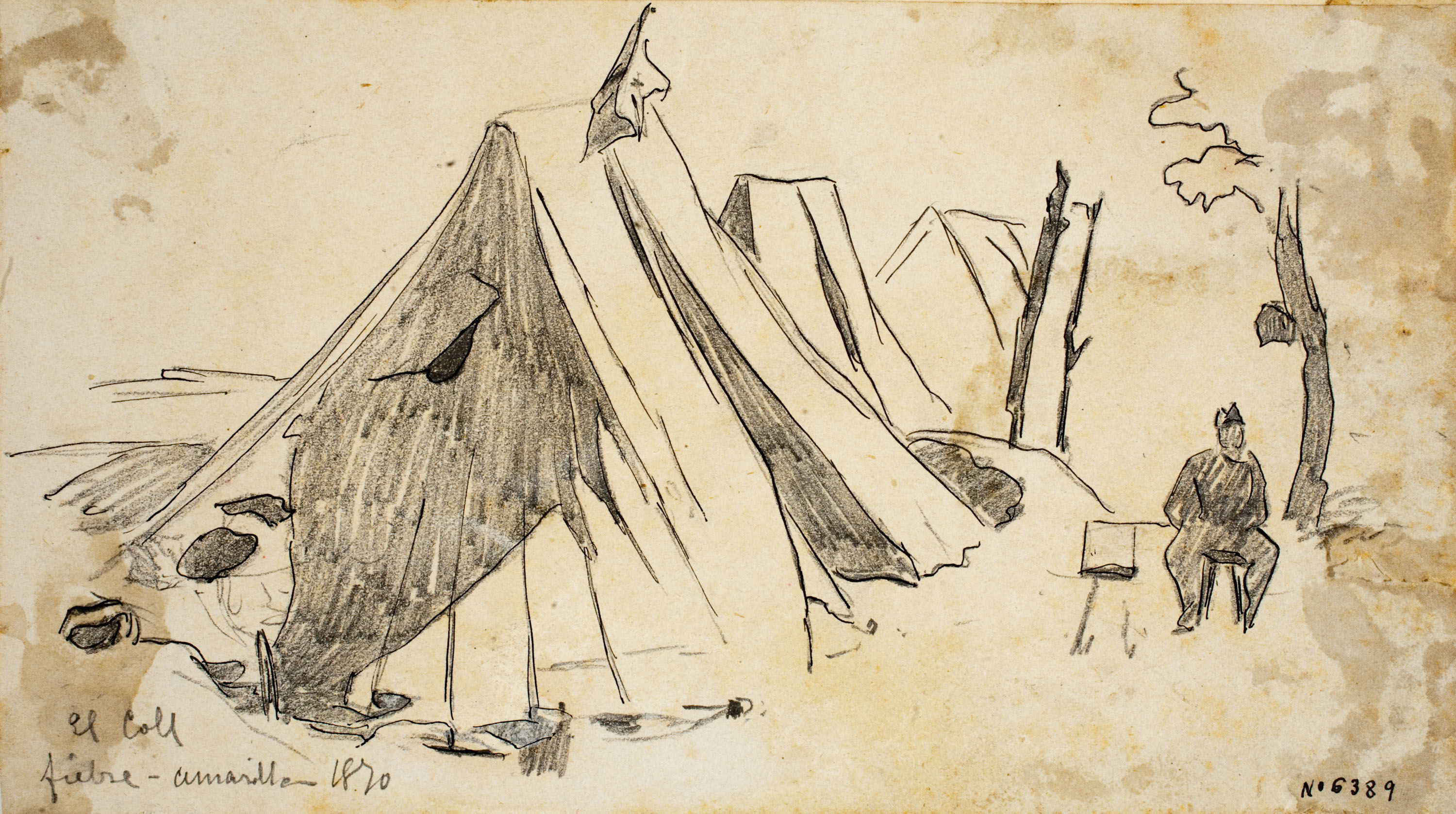 image for: Josep Lluís Pellicer - El Coll. Febre groga - 1870