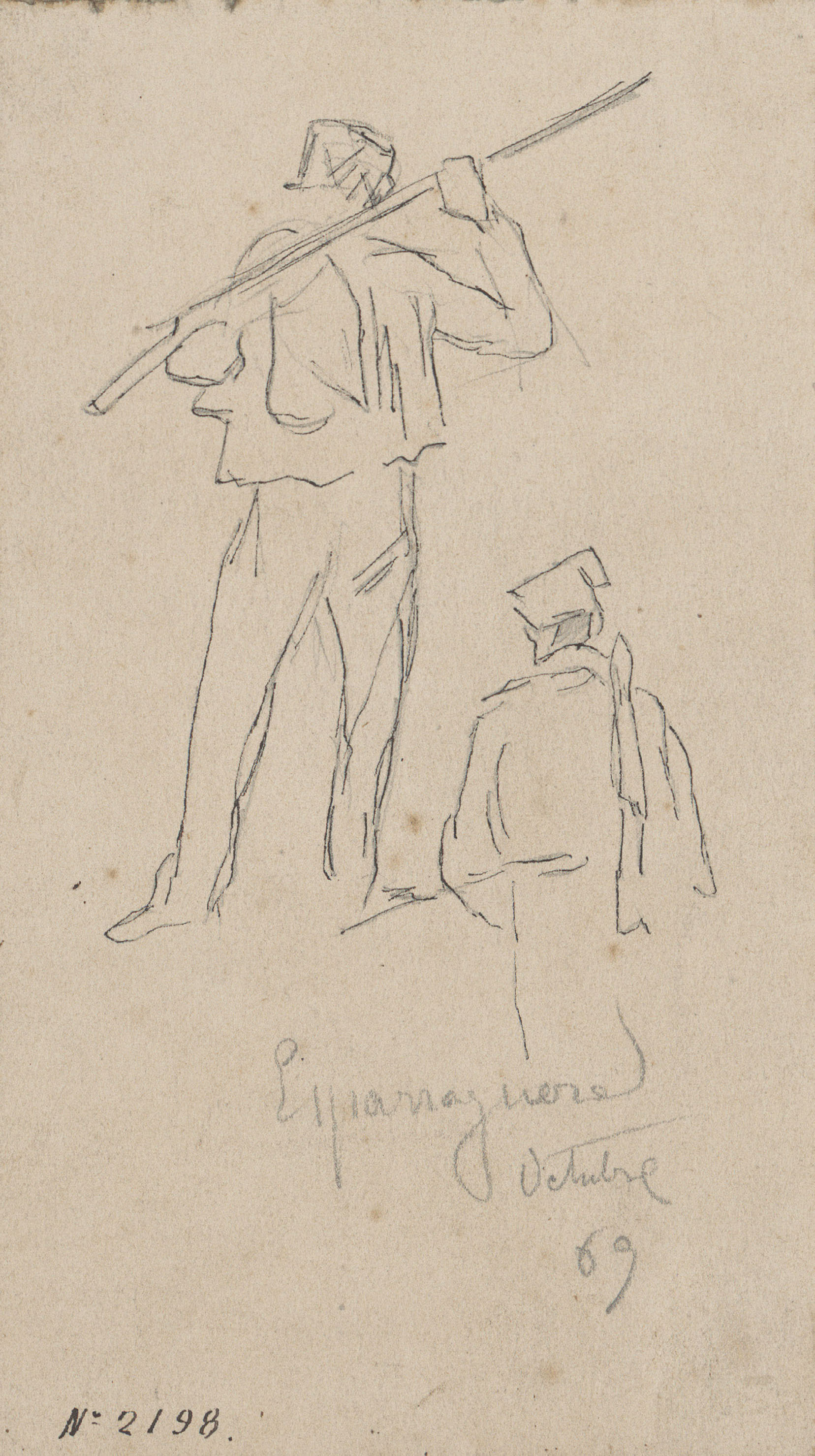 image for: Josep Lluís Pellicer - Miquelets d&#039;Esparreguera - 1869