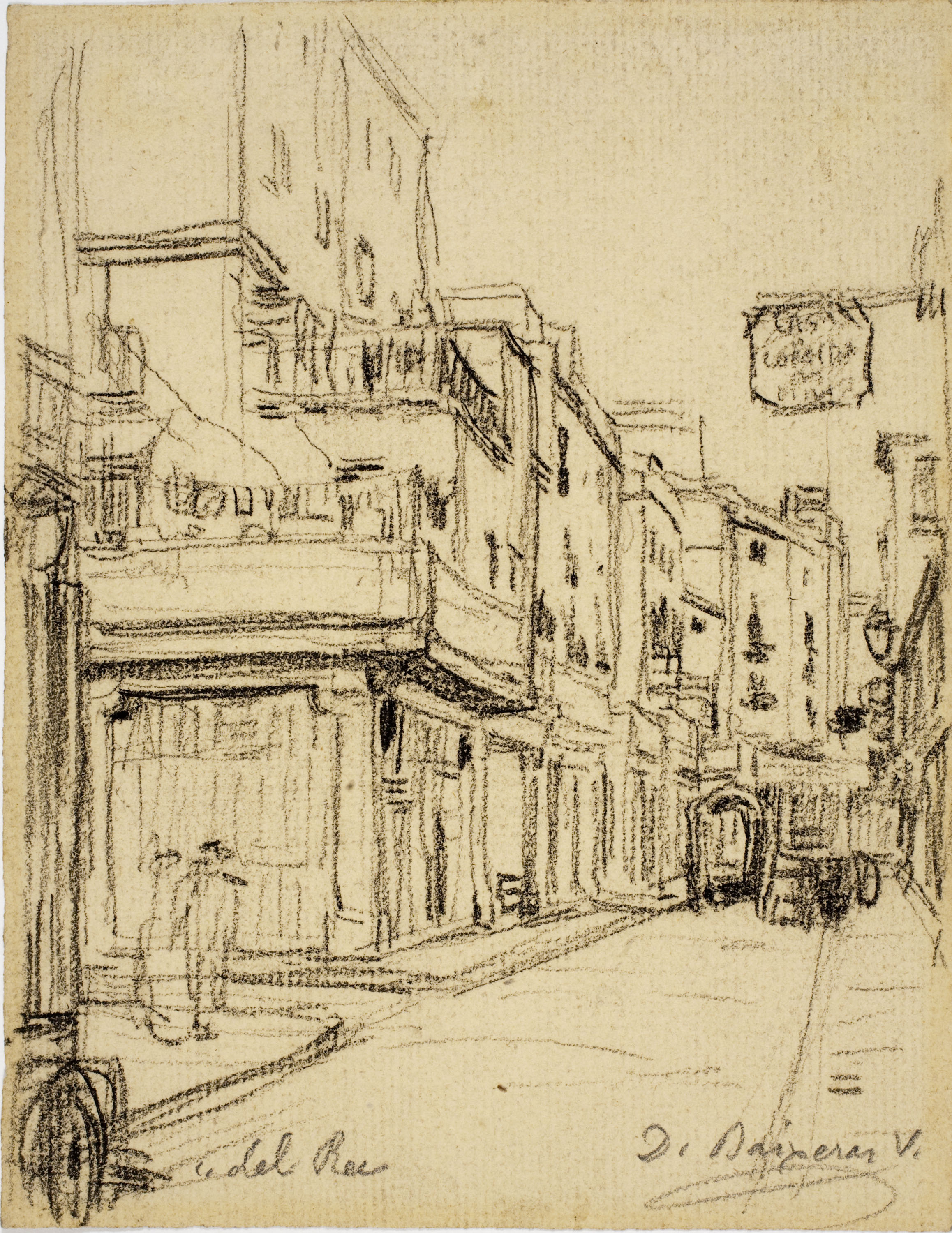 image for: Dionís Baixeras - Carrer del Rec - Cap a 1908