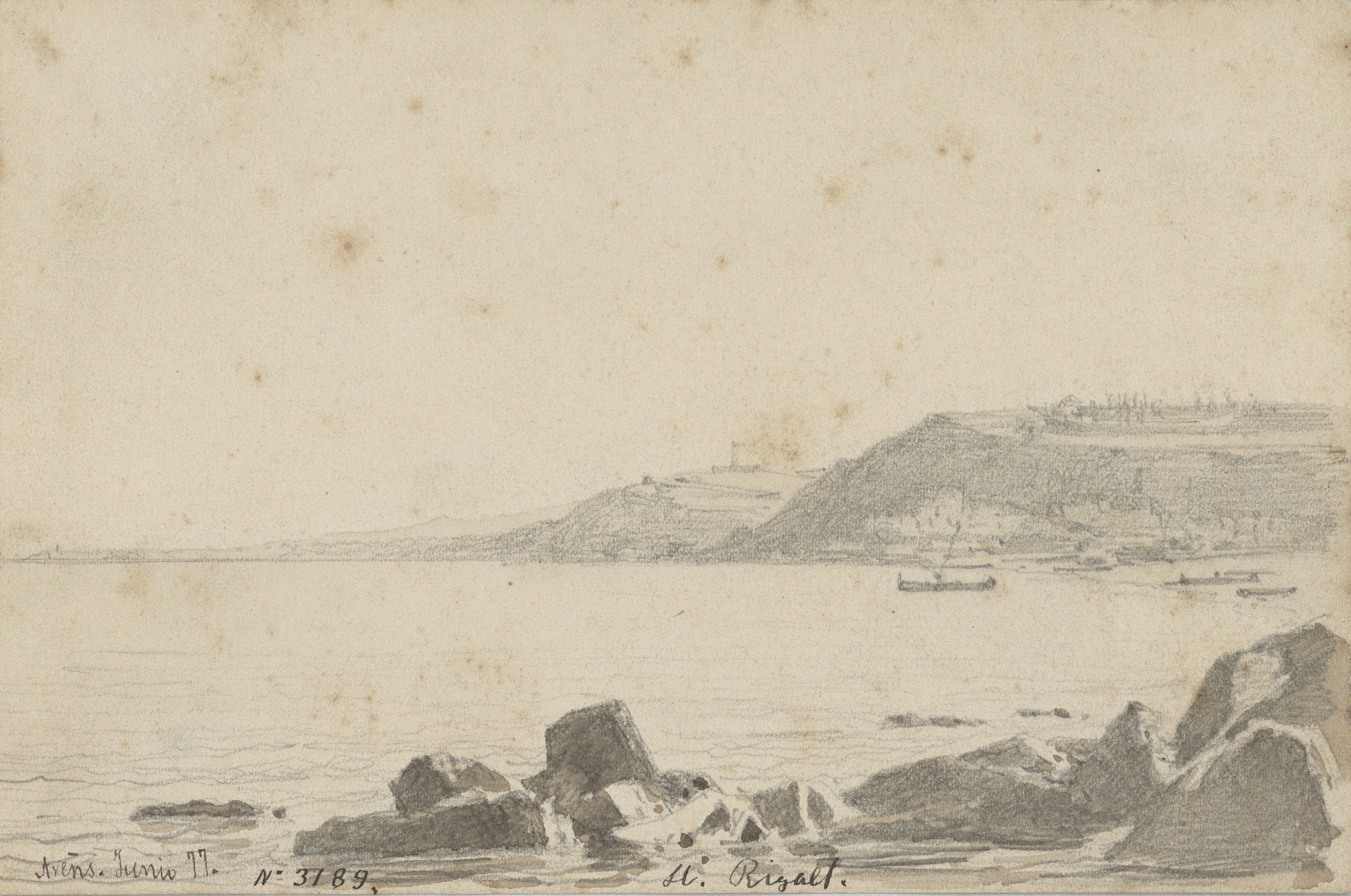 image for: Lluís Rigalt - Areñs - Juny de 1877