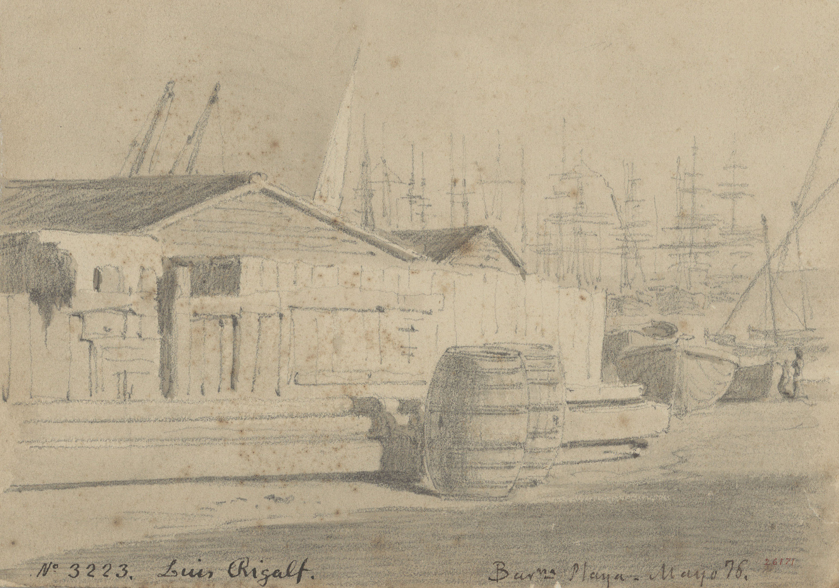 image for: Lluís Rigalt - Barcelona. Playa - Maig de 1876