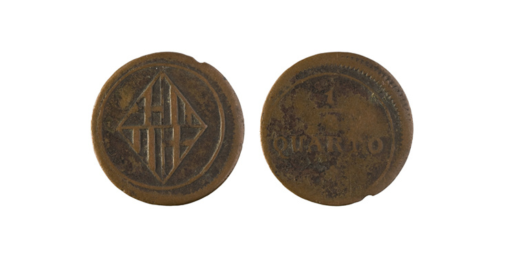 image for: Ocupació francesa - 1/2 quarto - 1808-1814