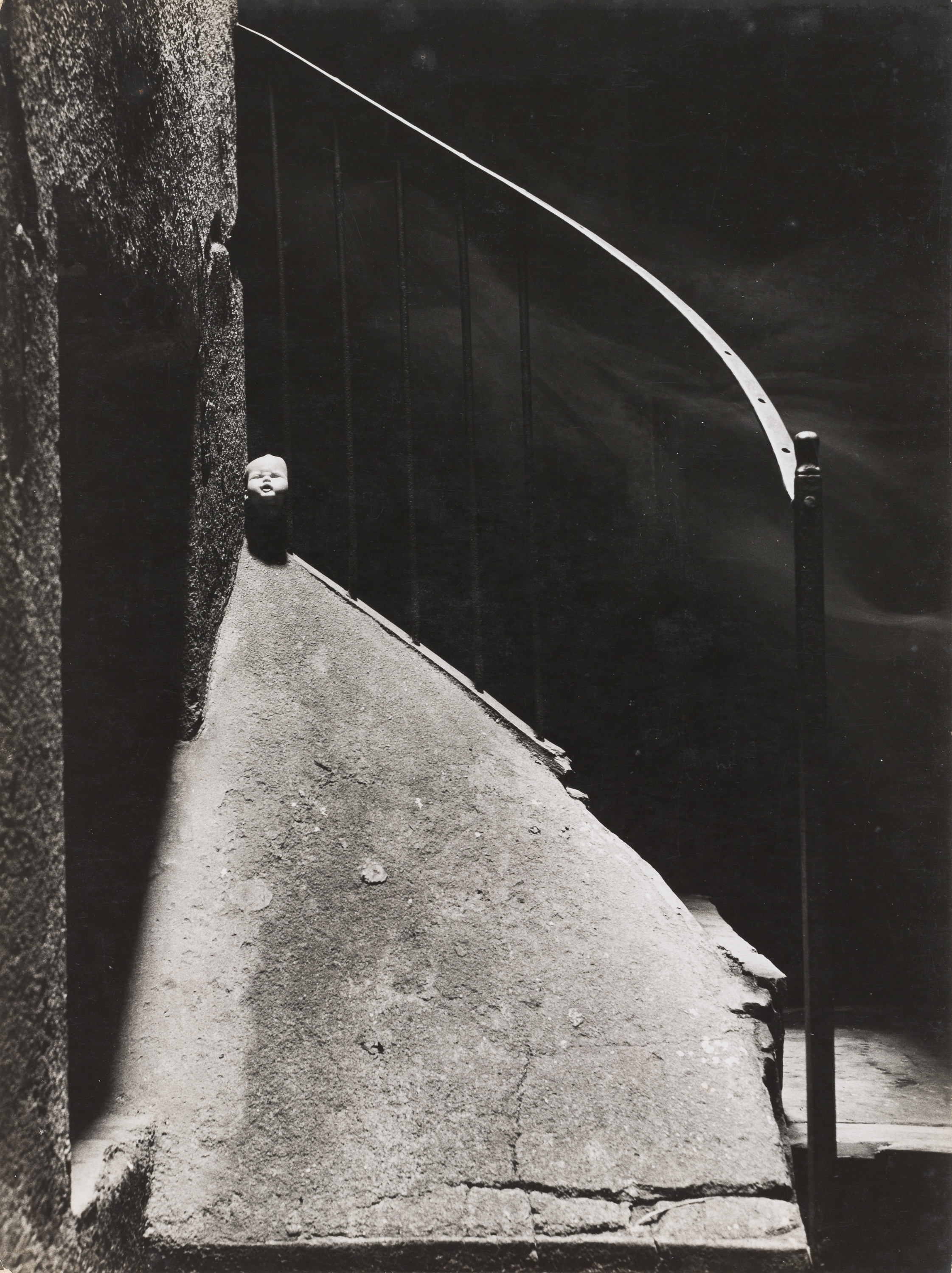 image for: Oriol Maspons - Composició surrealista - Cap a 1957