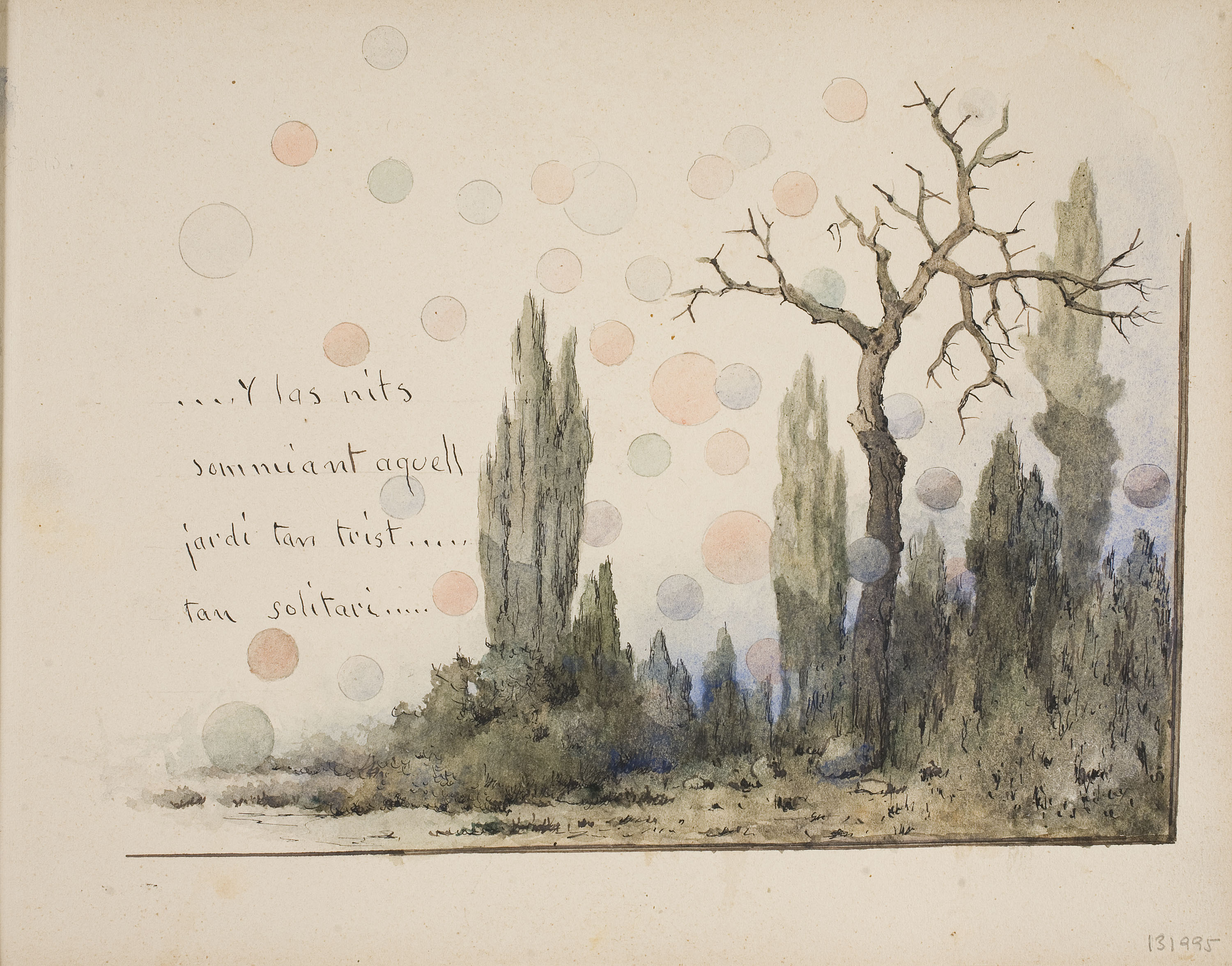 image for: Modest Urgell - Jardí del General - 1918