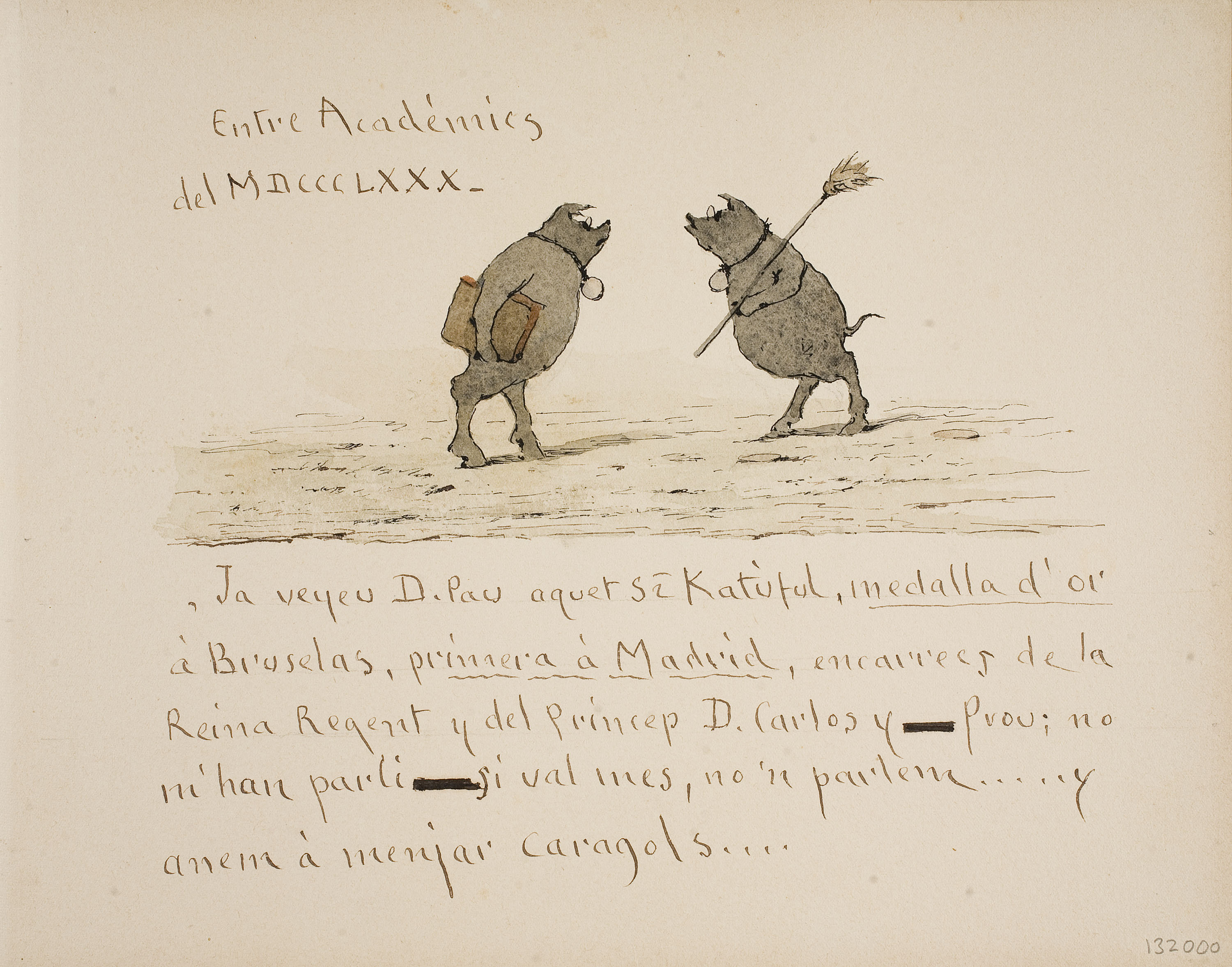 image for: Modest Urgell - Entre Acadèmics del MDCCCLXXX - 1918