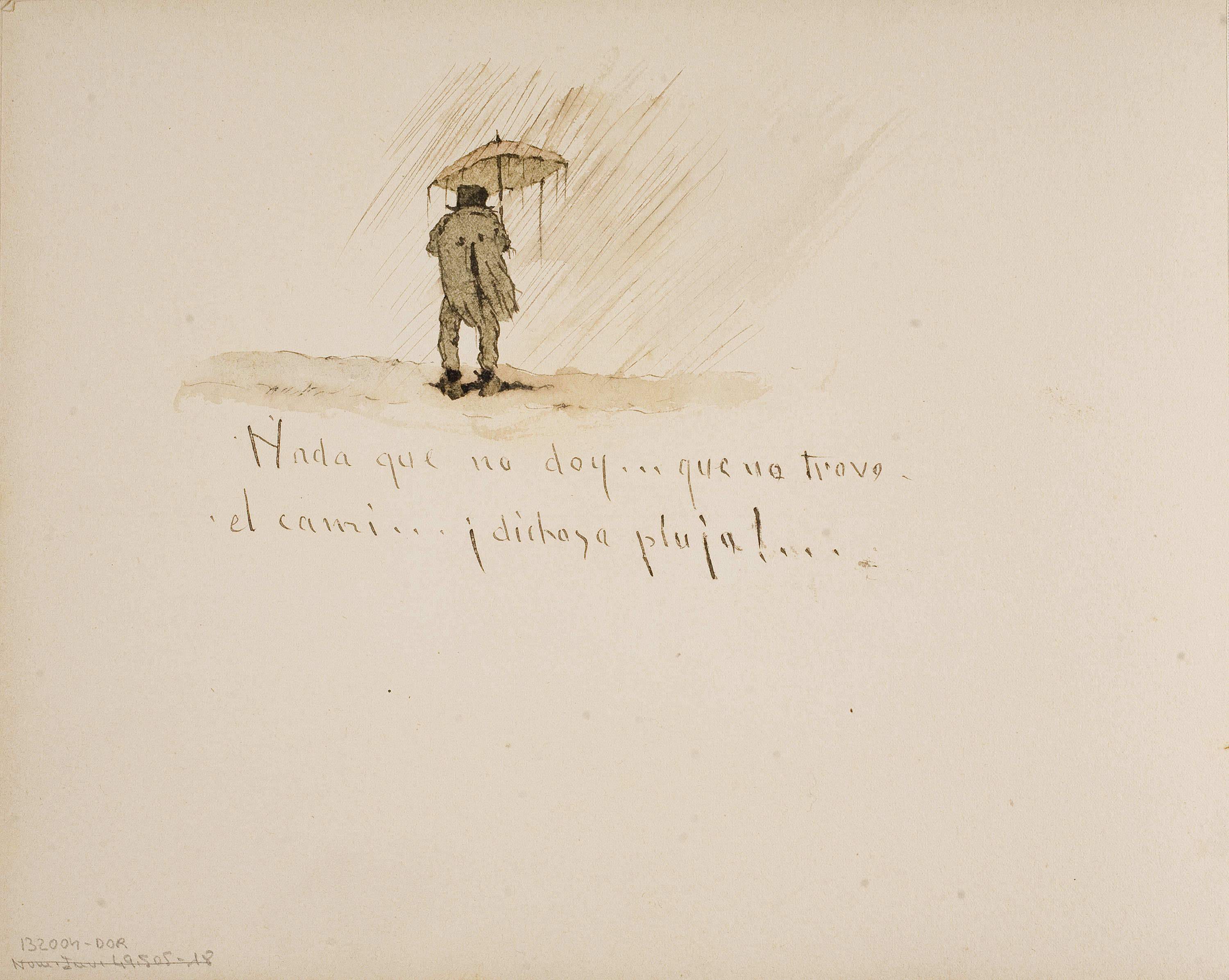 image for: Modest Urgell - D. F. Rumiánt (anvers) / El «casero» (revers) - 1918 [1]