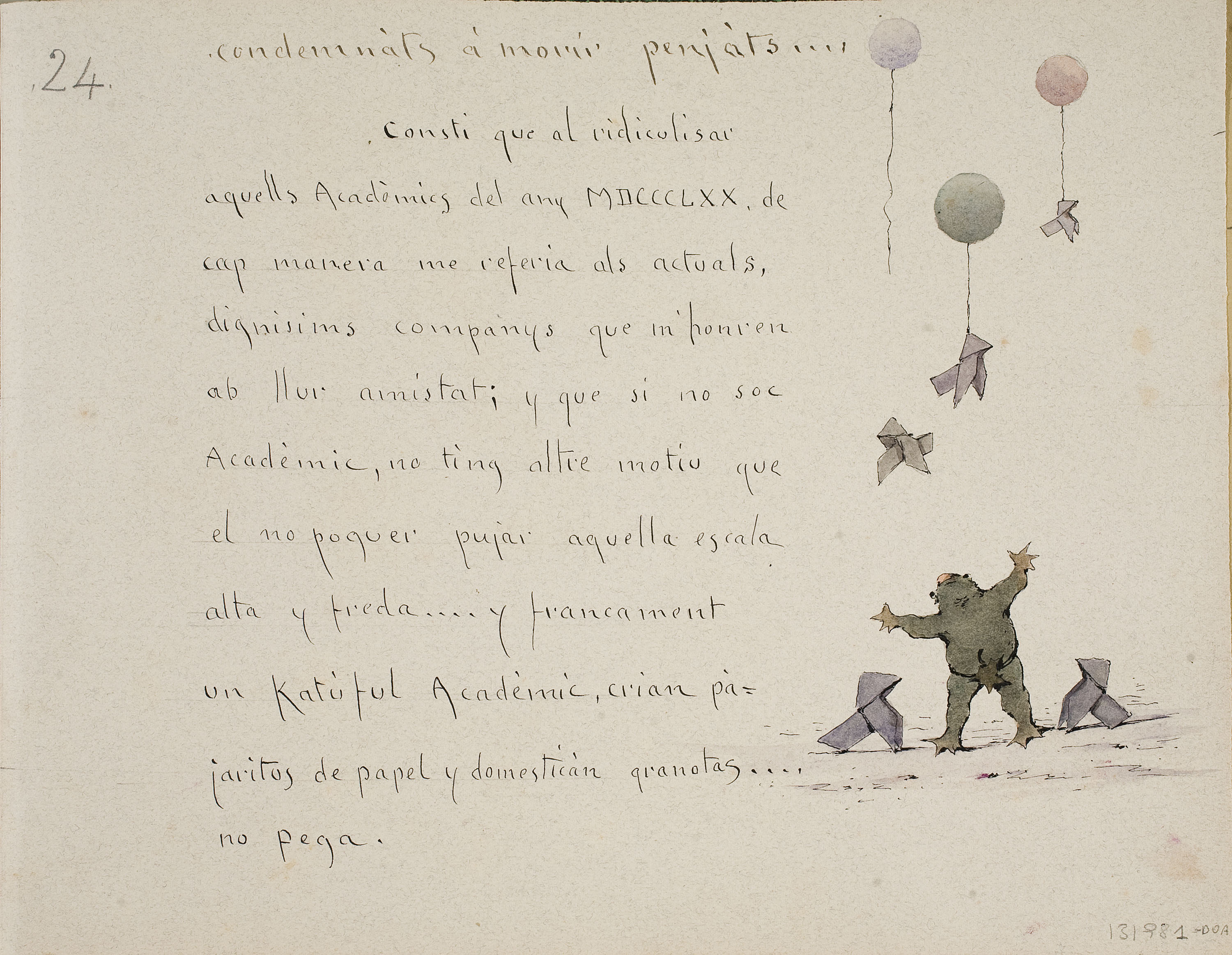 image for: Modest Urgell - Condemnáts á morir penjats... (anvers) / ¡Senmana Tràgica! (revers) - Cap a 1918