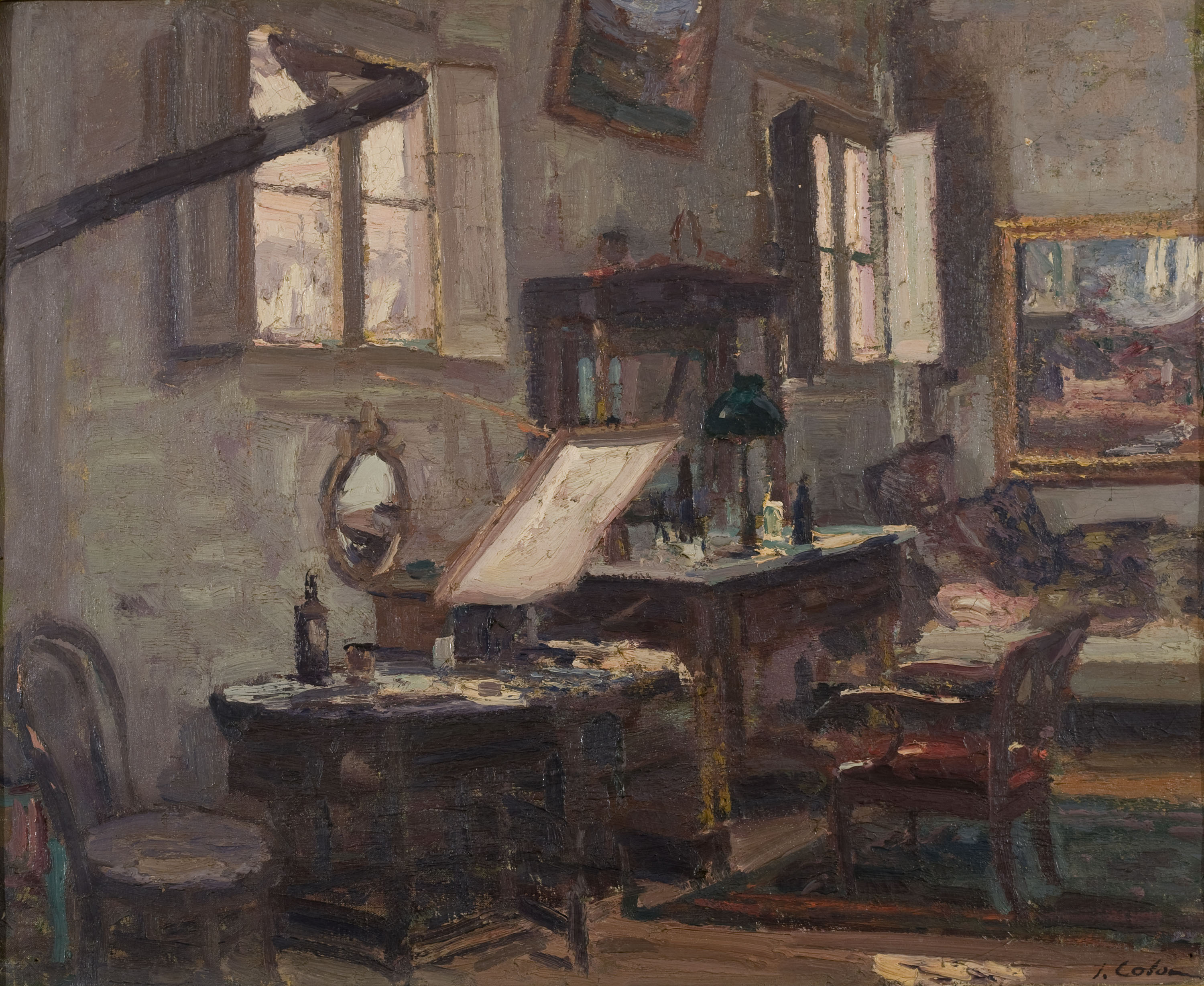 image for: Joan Colom Agustí - Estudi de pintor - Anterior a 1957