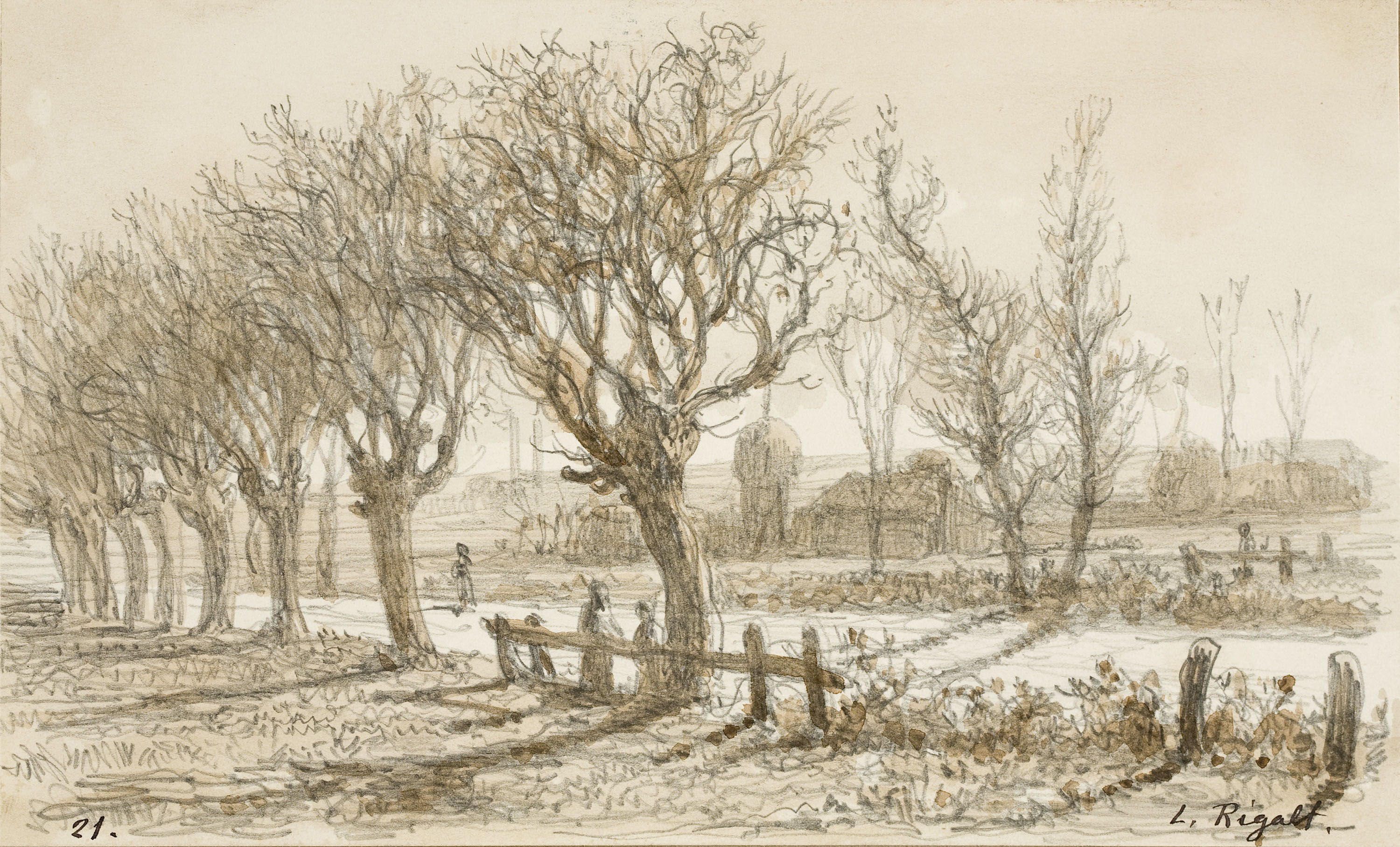 image for: Lluís Rigalt - Paisatge - Cap a 1874