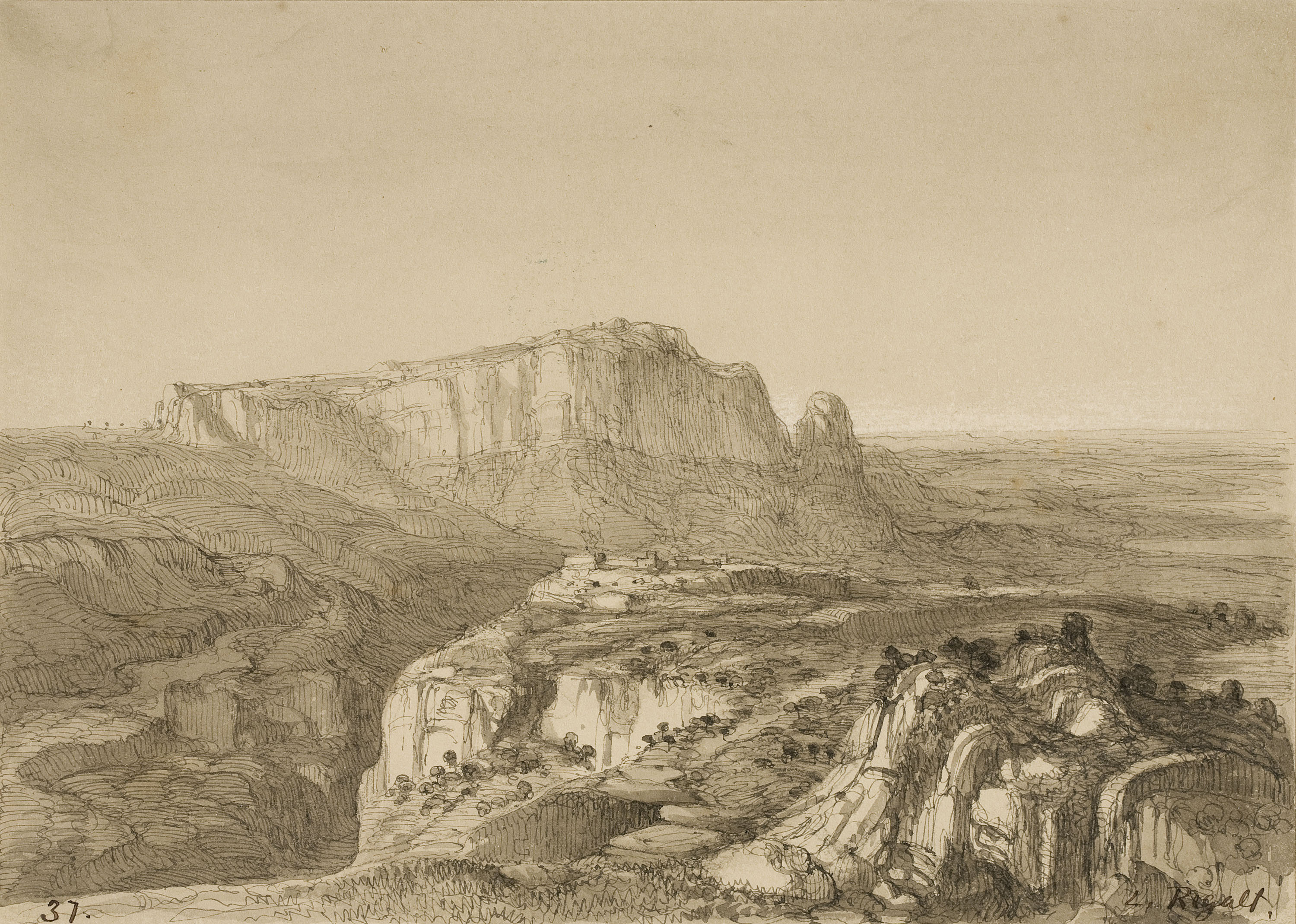 image for: Lluís Rigalt - Paisatge - Cap a 1874
