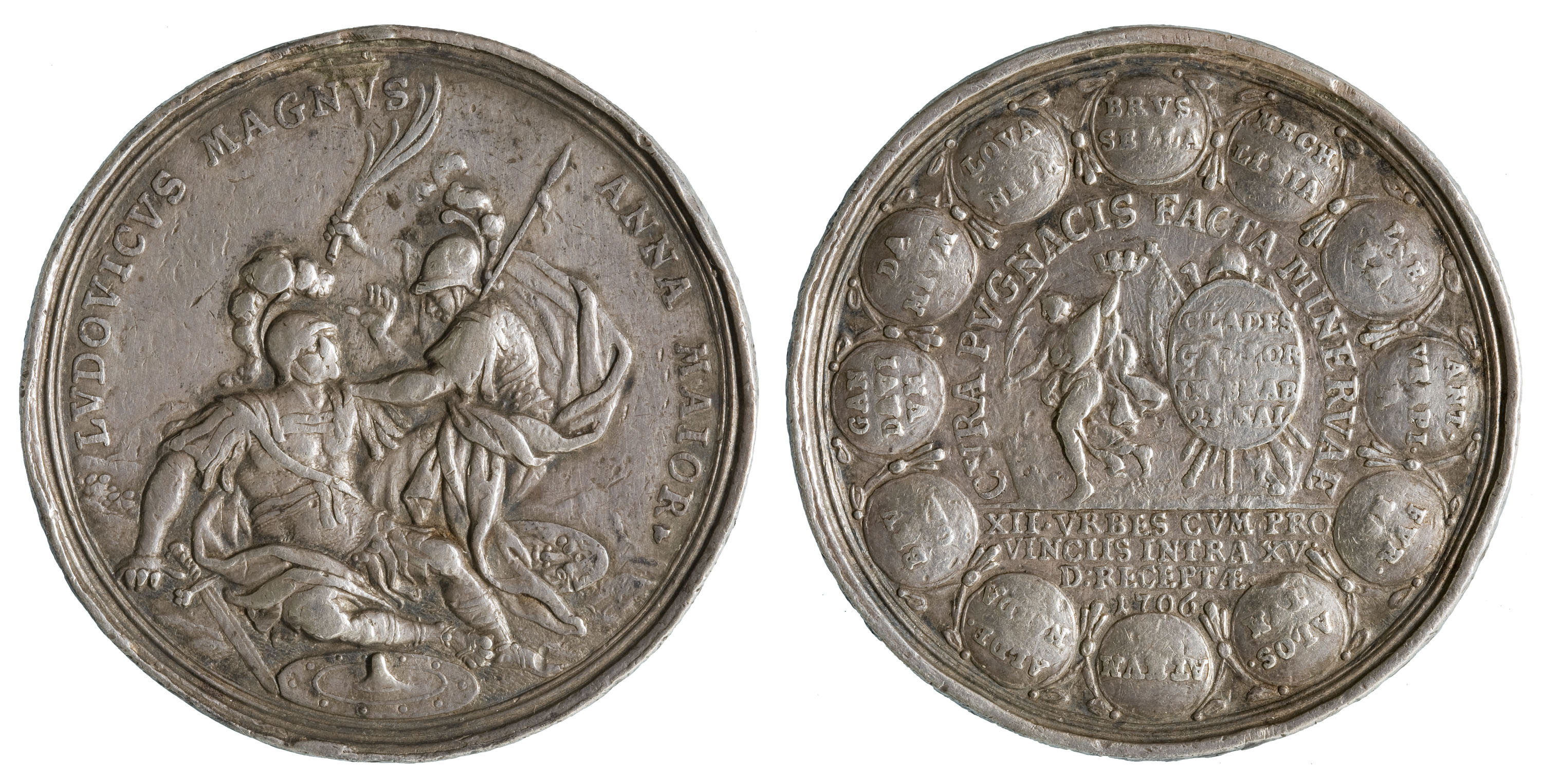 image for: Philipp Heinrich Müller - Derrota dels francesos a Brabant - 1706