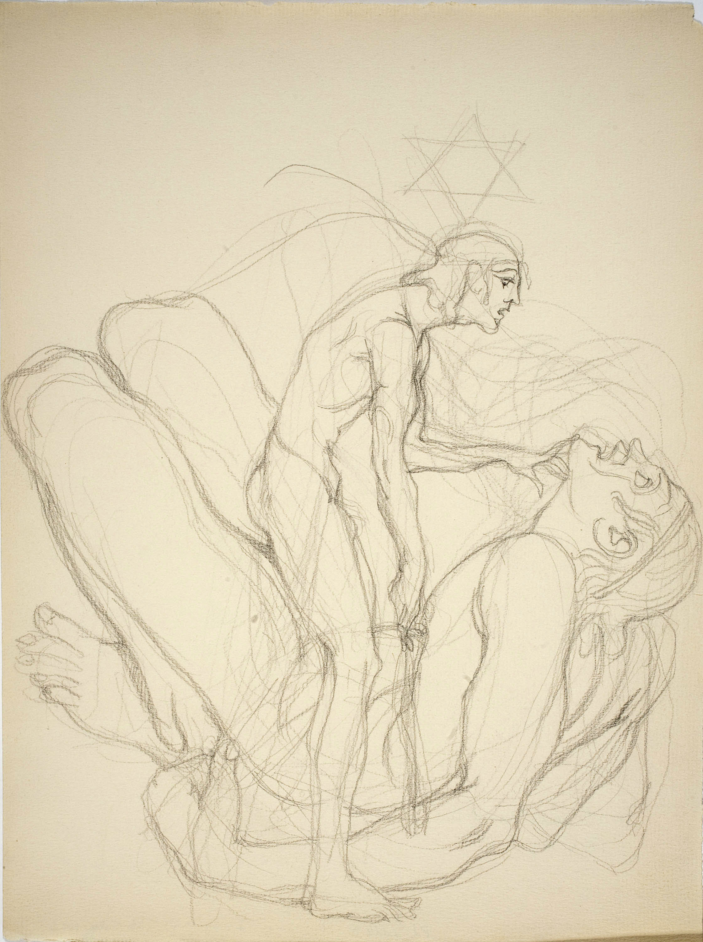 image for: Ismael Smith - Estudi per a l&#039;ex-libris «Señor Ismael Smith» - Cap a 1919