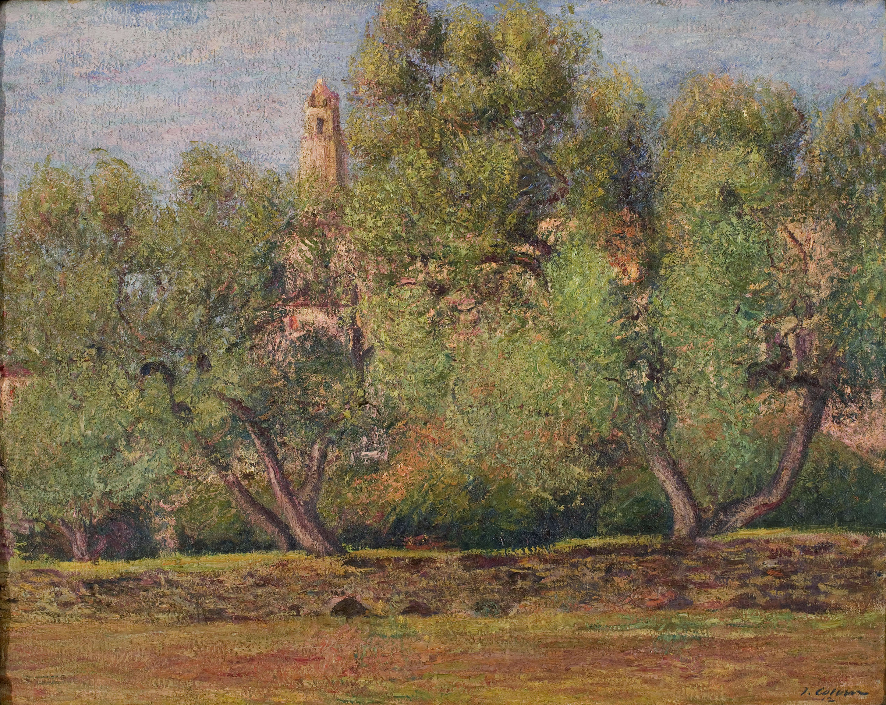 image for: Joan Colom Agustí - Arbres - 1912