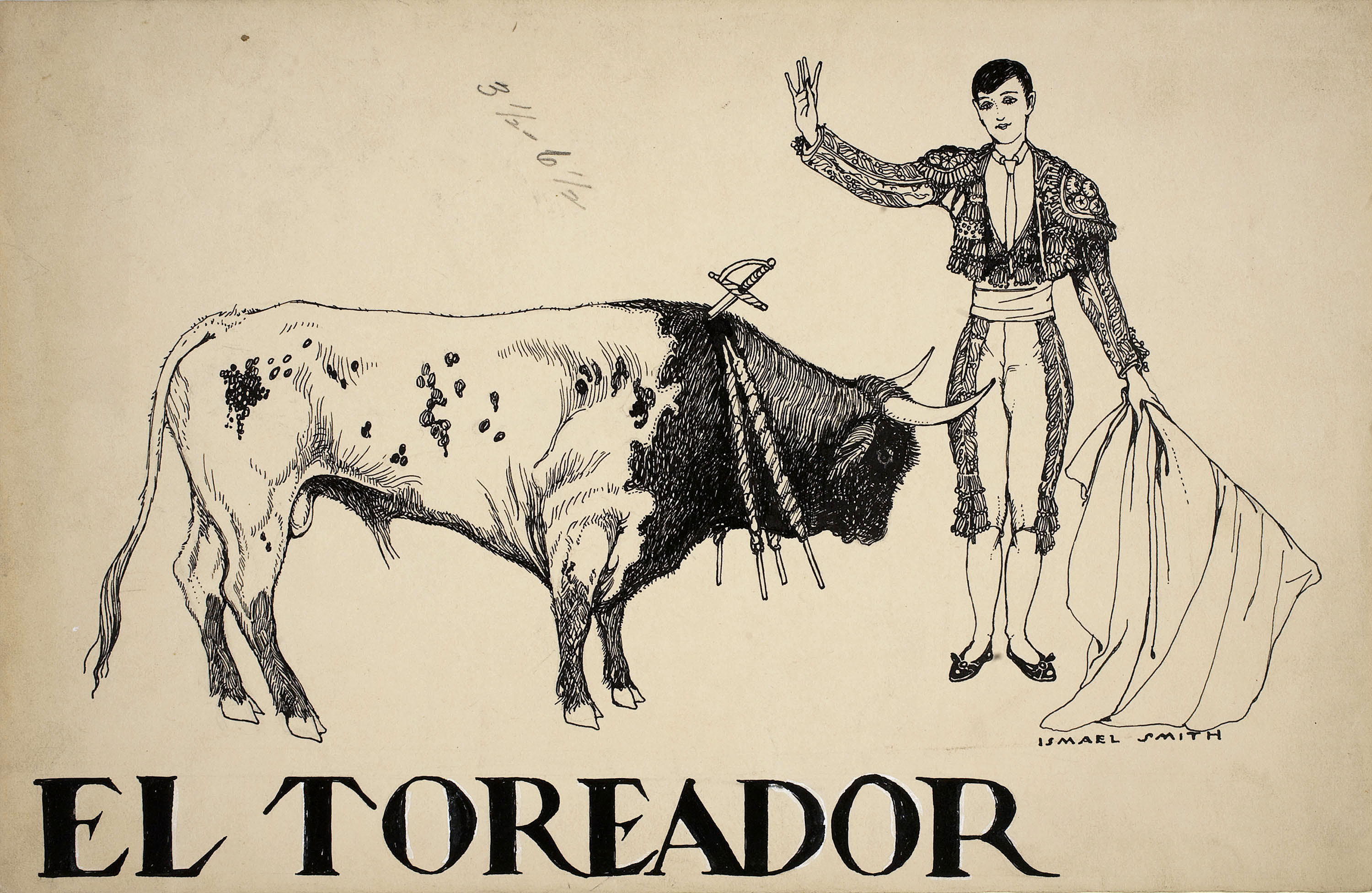 image for: Ismael Smith - Projecte per a «El Toreador» - Cap a 1910-1919