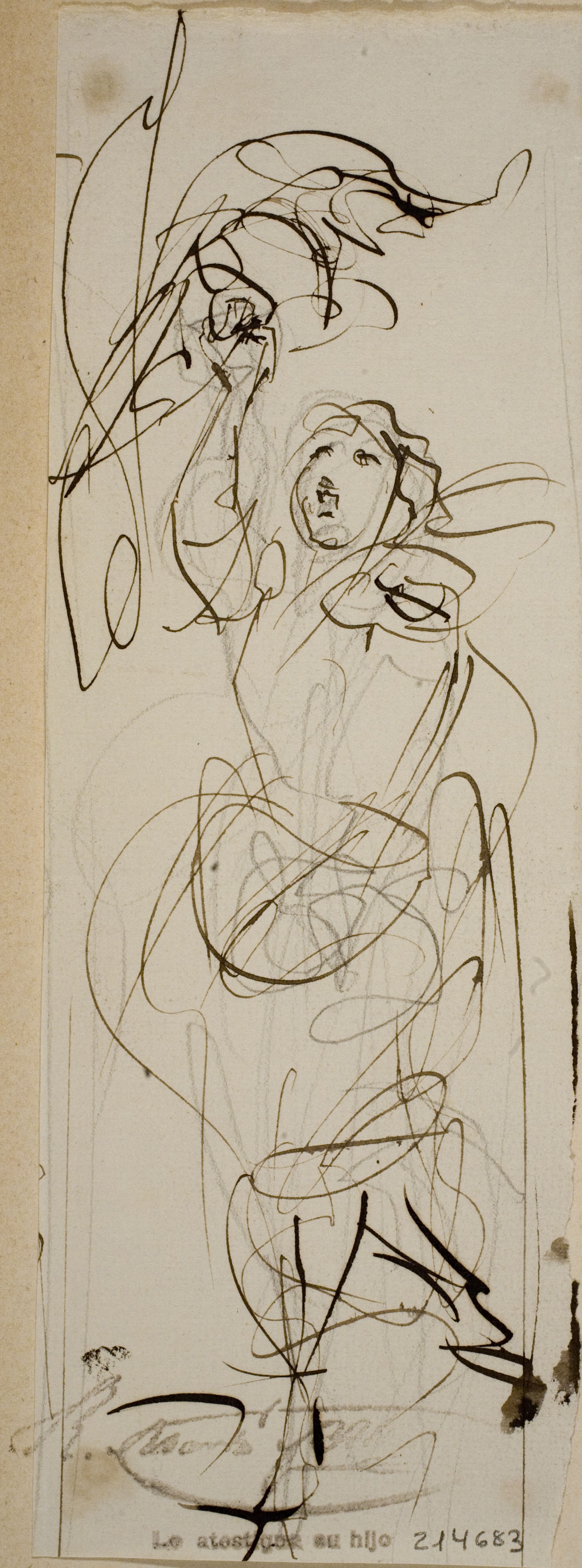 image for: Ramon Martí i Alsina - Estudi de figura femenina - Cap a 1870-1880