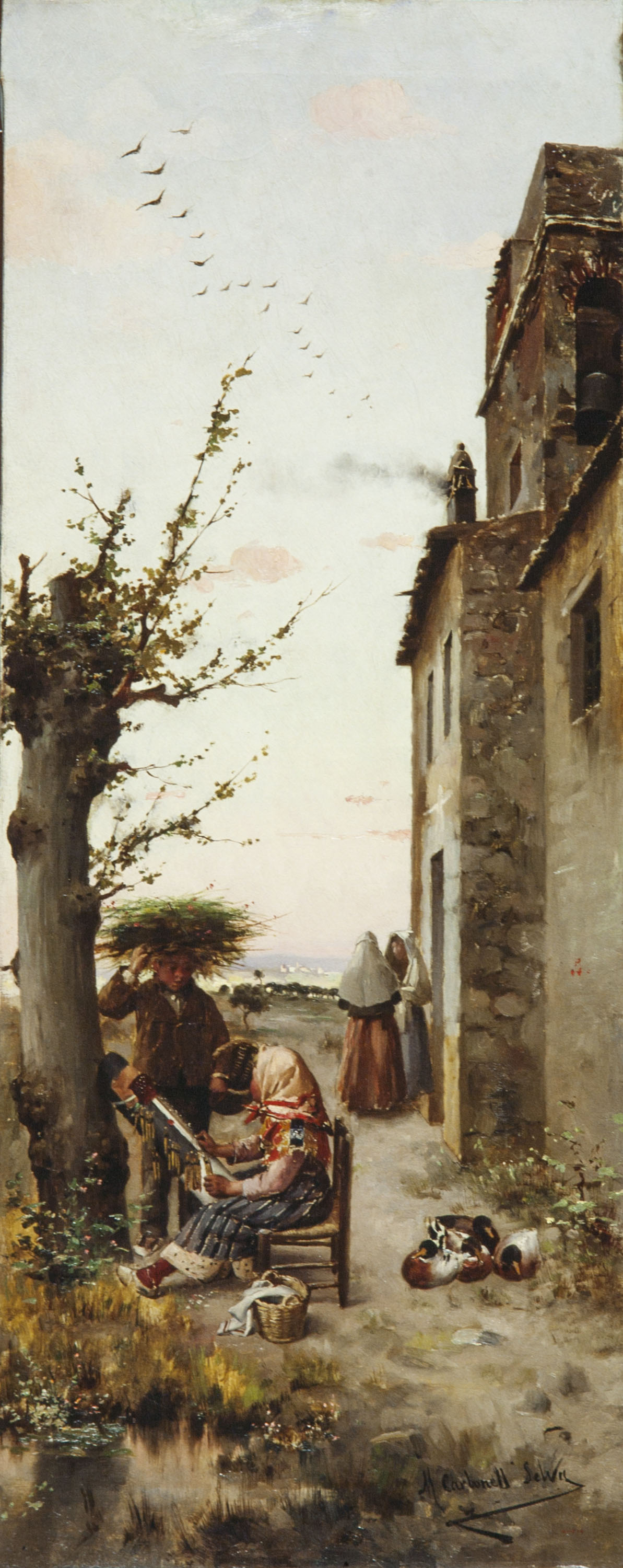 image for: Miquel Carbonell - La puntaire - Cap a 1883-1885