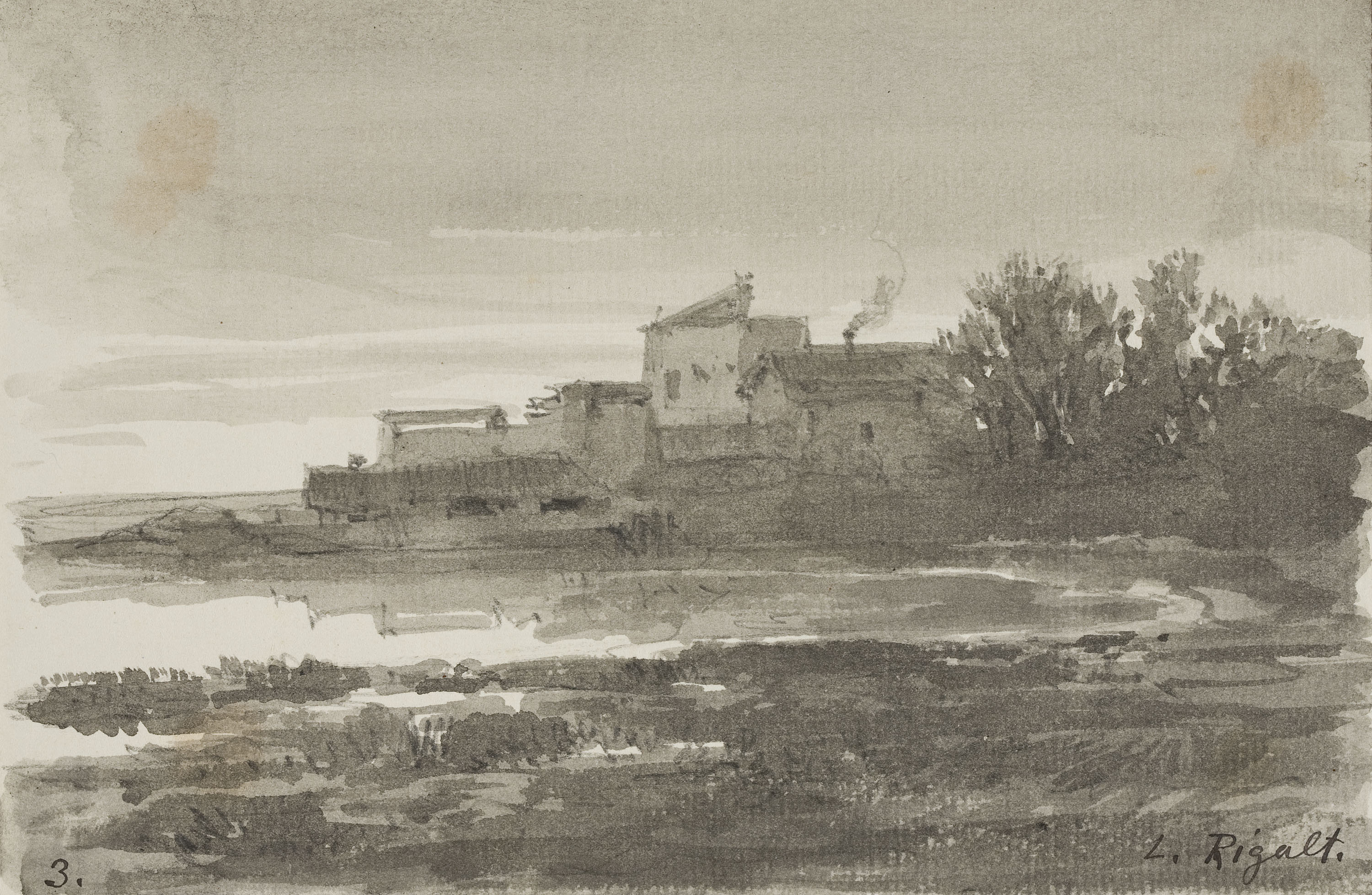 image for: Lluís Rigalt - Paisatge - Cap a 1874