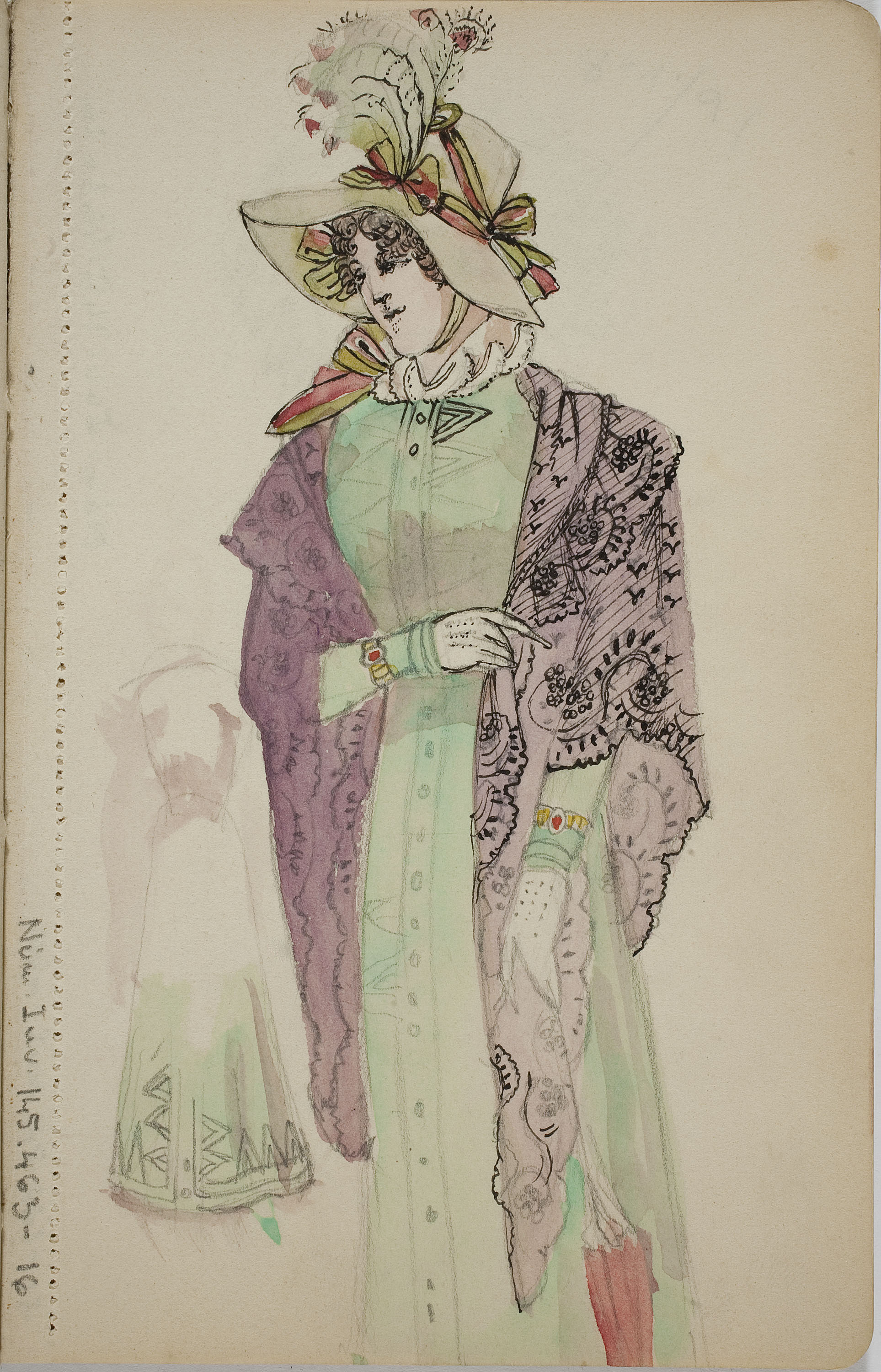 image for: Ismael Smith - Dama - Cap a 1909-1916